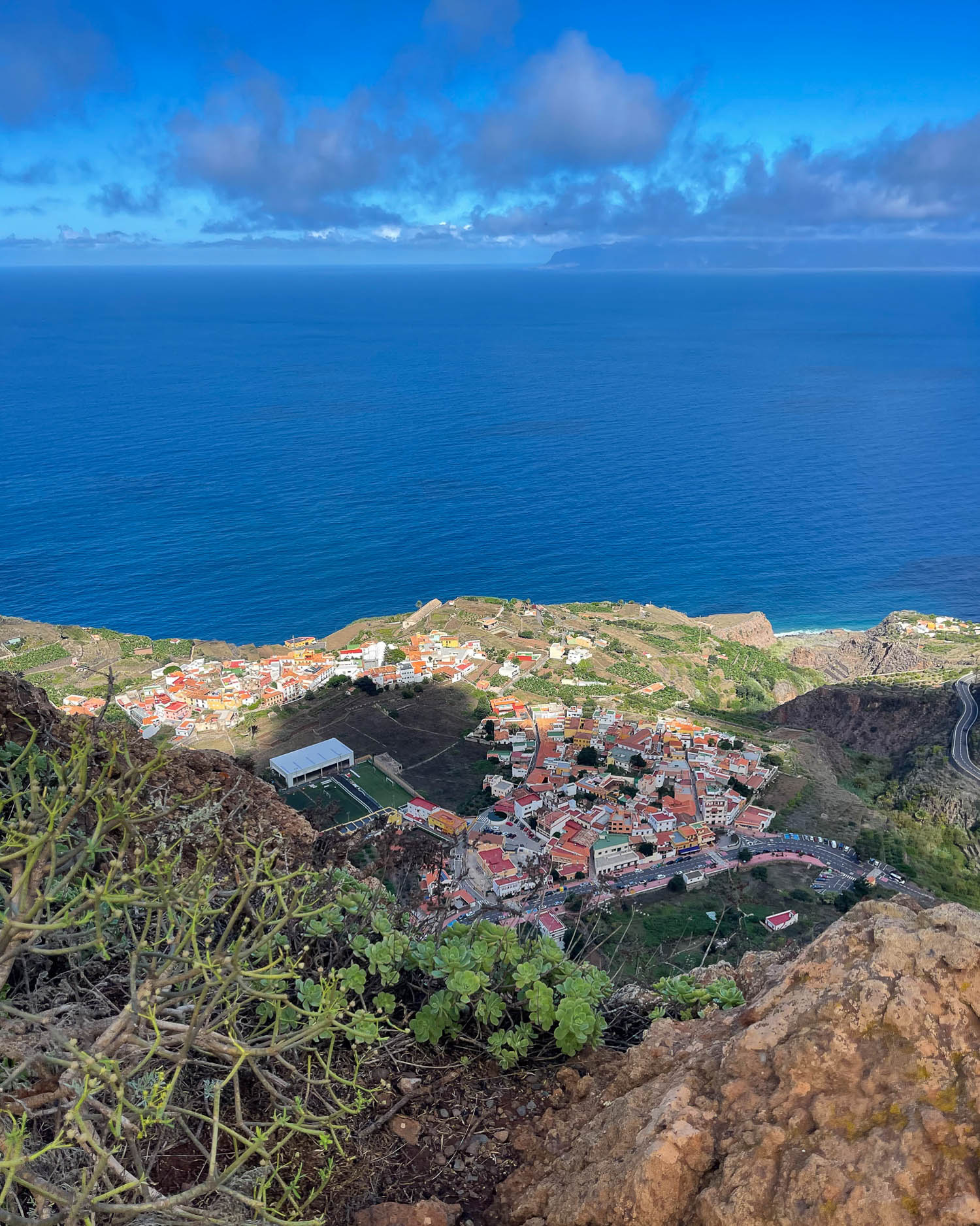 Hiking down to Agulo La Gomera Photo Heatheronhertravels.com