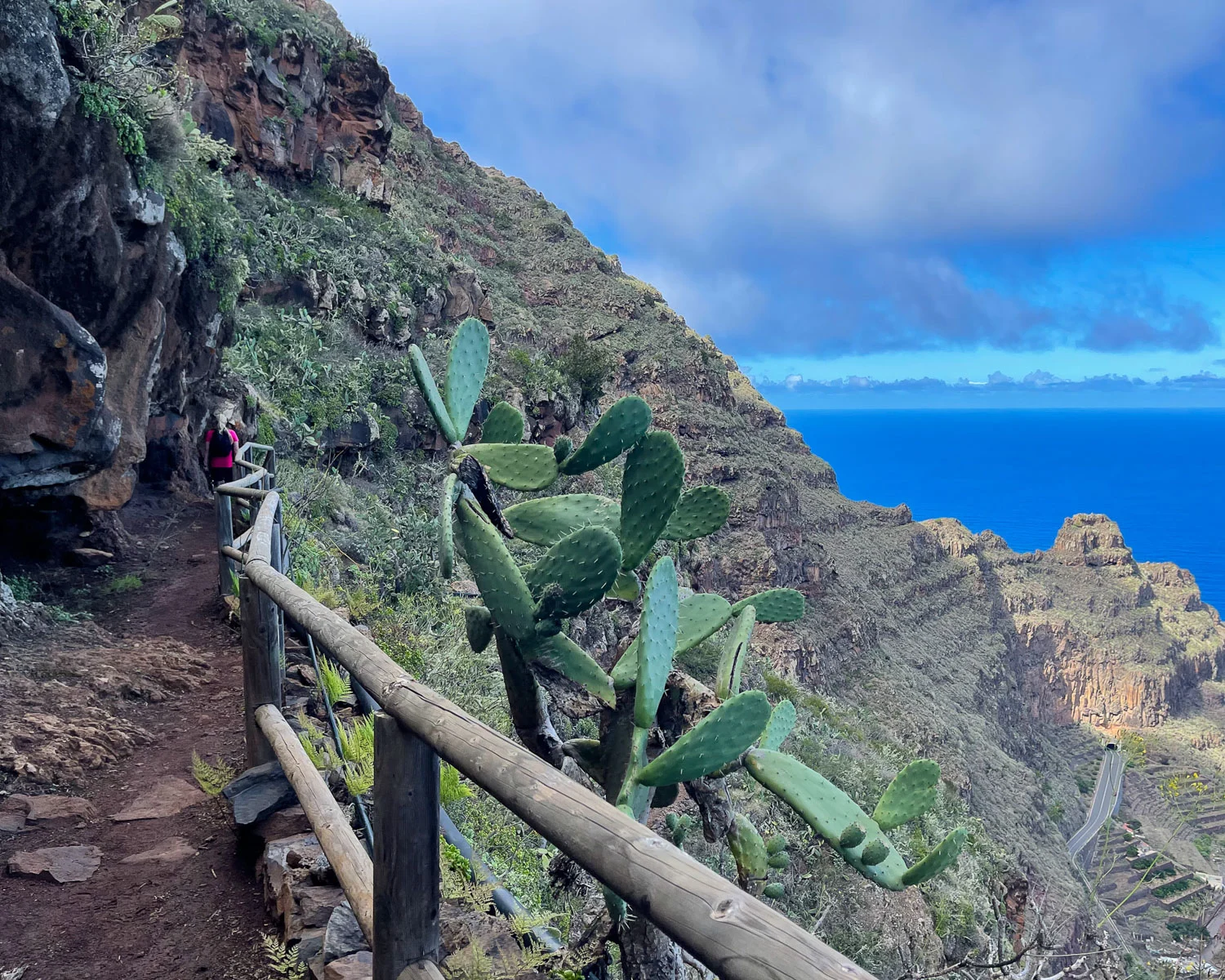 Hiking down to Agulo La Gomera Photo Heatheronhertravels.com