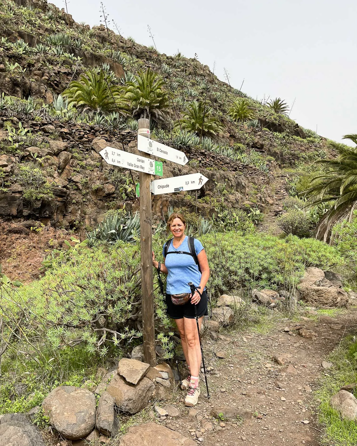 Hiking from Chipude to Valle Gran Rey La Gomera Photo Heatheronhertravels.com