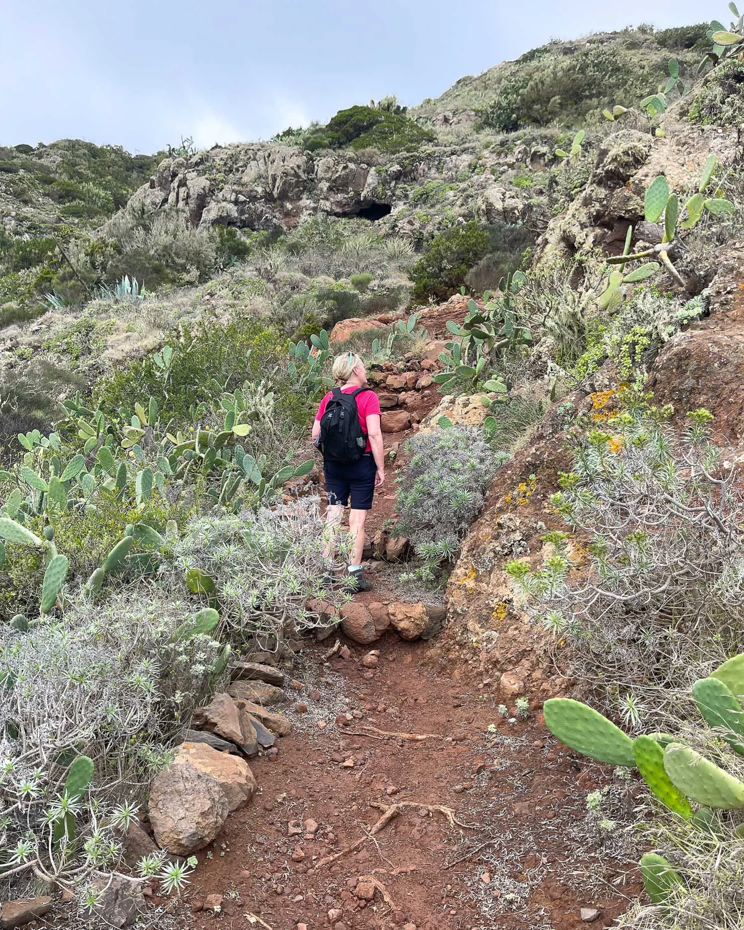 Hiking up from Agulo La Gomera Photo Heatheronhertravels.com