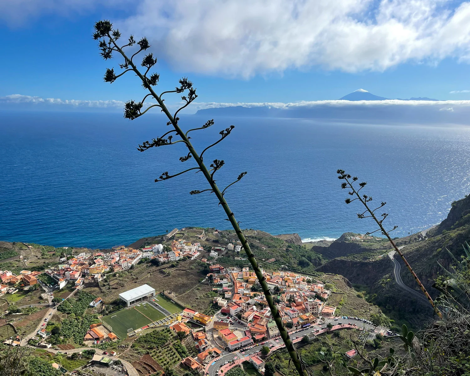 Hiking up from Agulo La Gomera Photo Heatheronhertravels.com