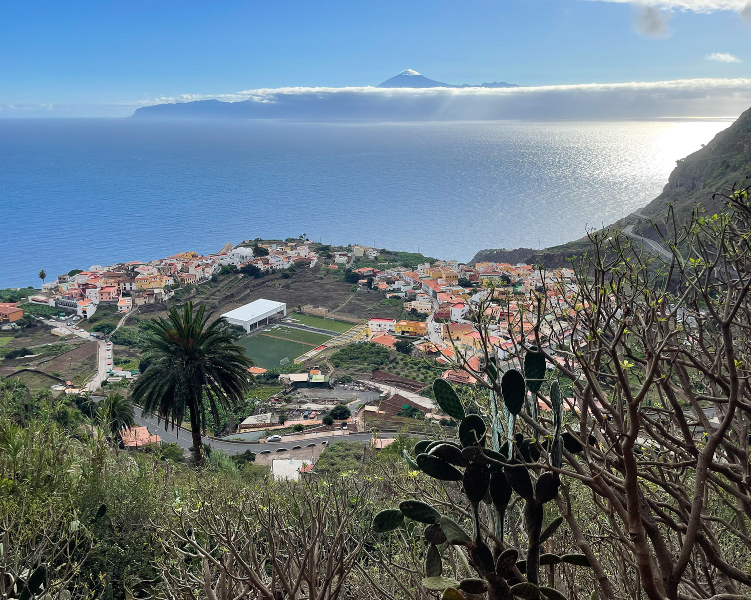 Hiking up from Agulo La Gomera Photo Heatheronhertravels.com