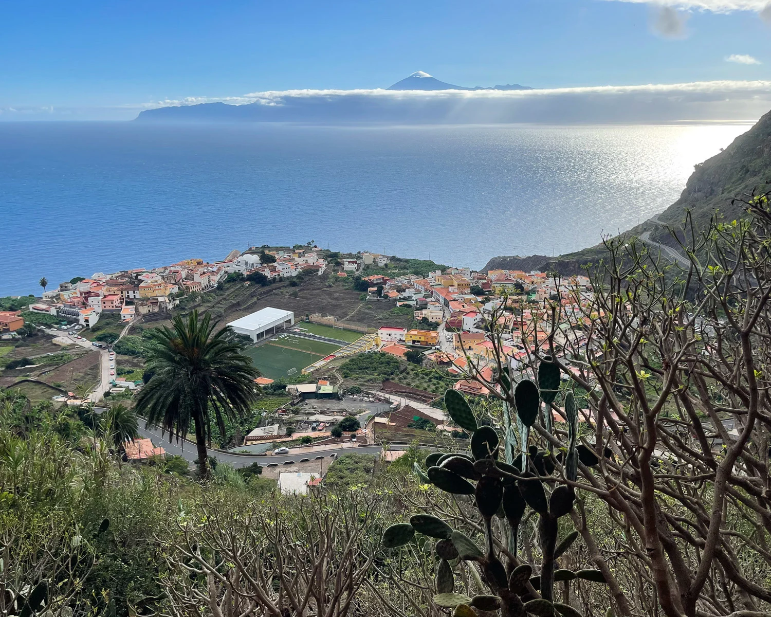 Hiking up from Agulo La Gomera Photo Heatheronhertravels.com