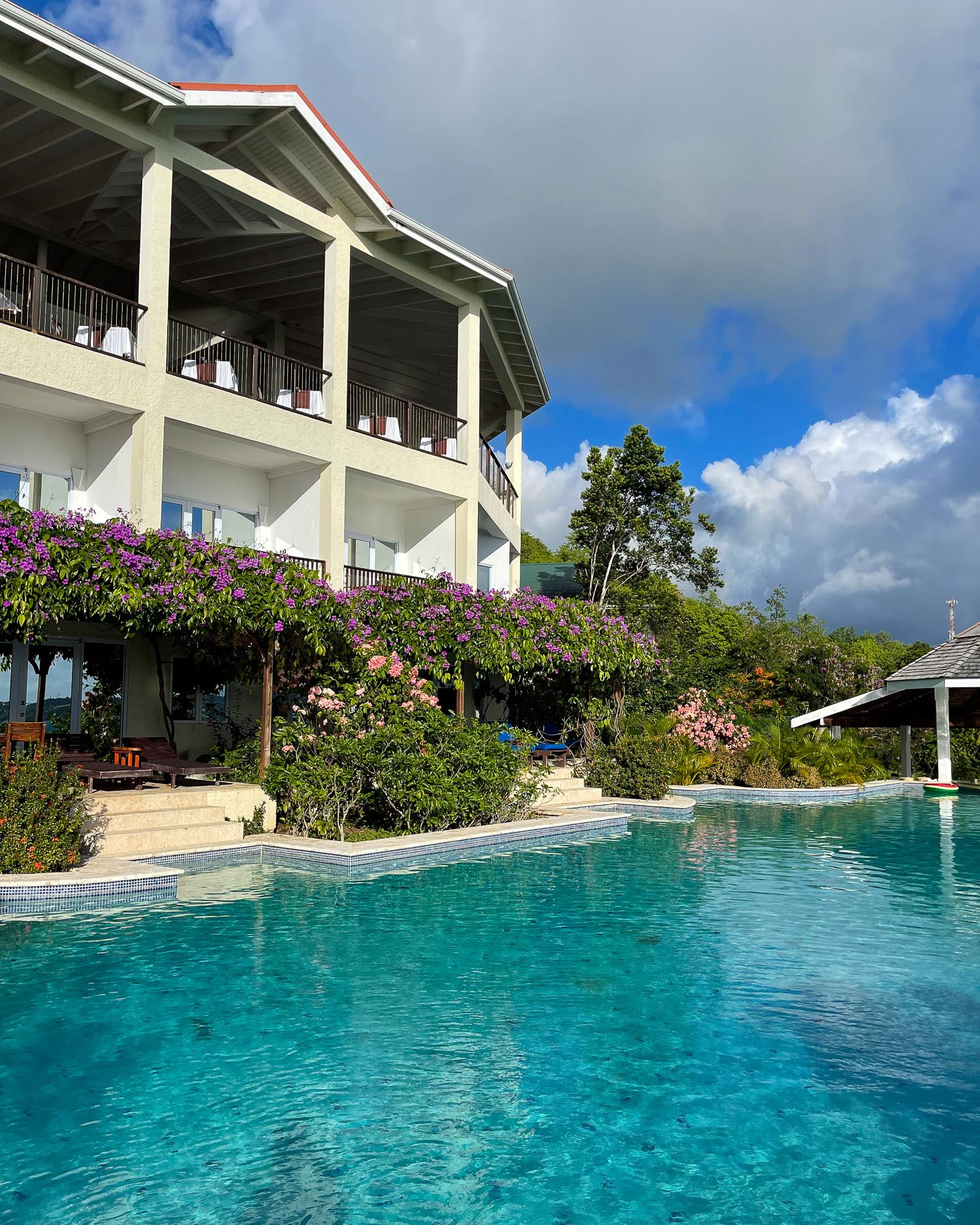 Infinity pool at Calabash Cove Saint Lucia Photo Heatheronhertra