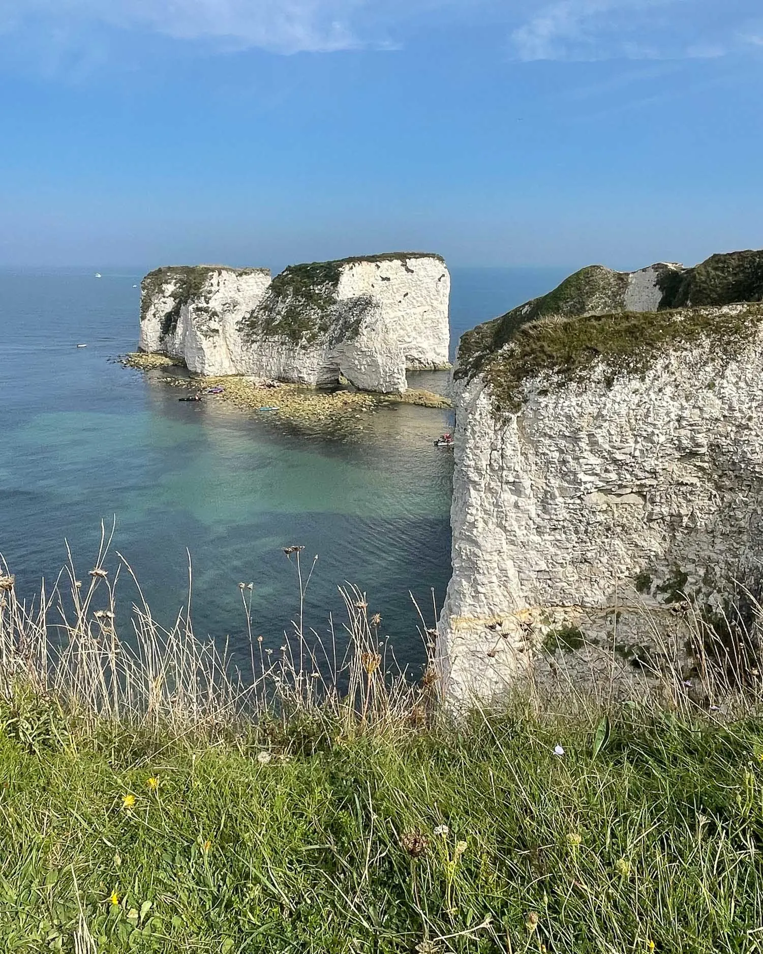 Old Harry Rocks Dorset Photo Heatheronhertravels.com