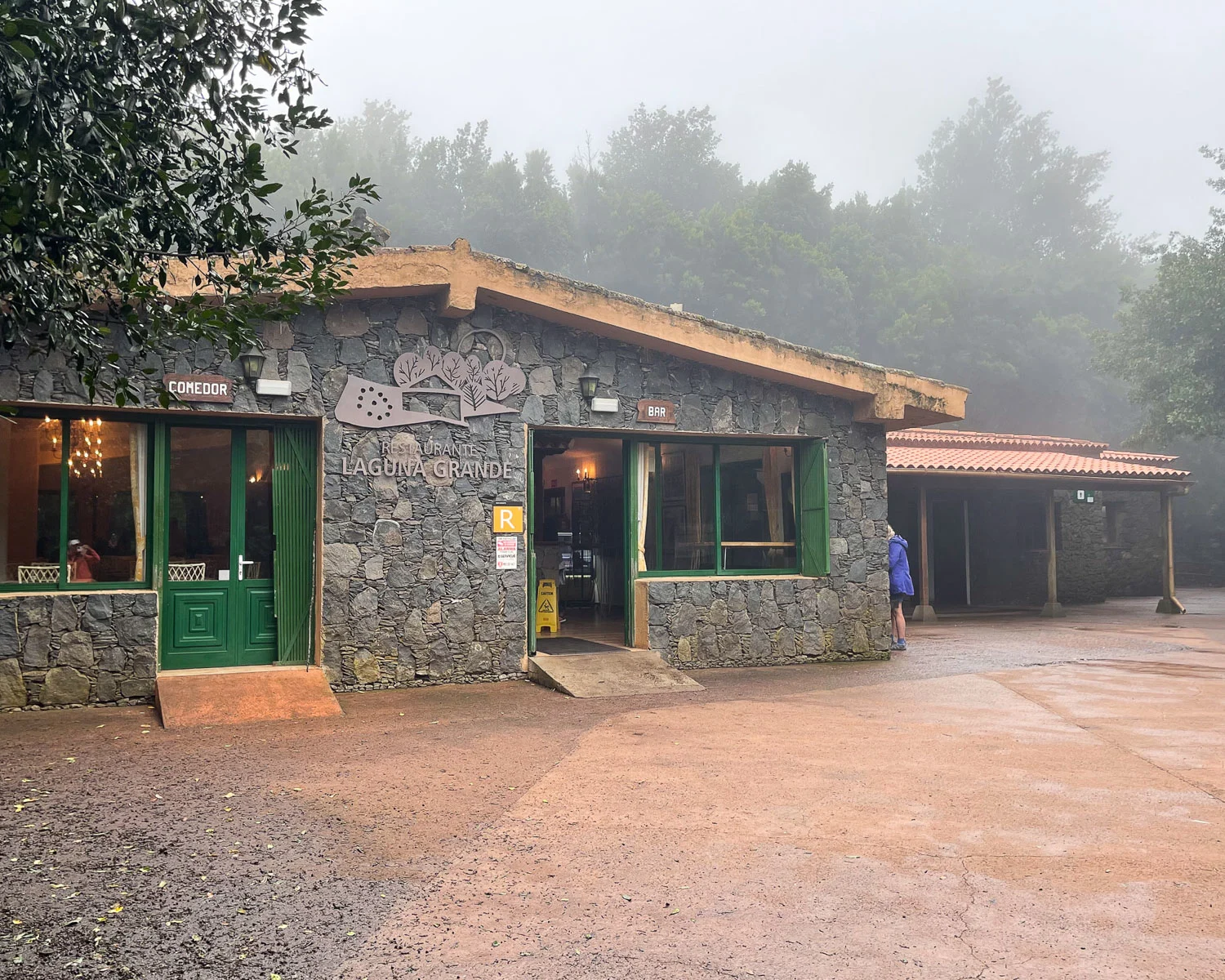 Restaurant at Laguna Grande La Gomera Garajonay National Park Photo Heatheronhertravels.com