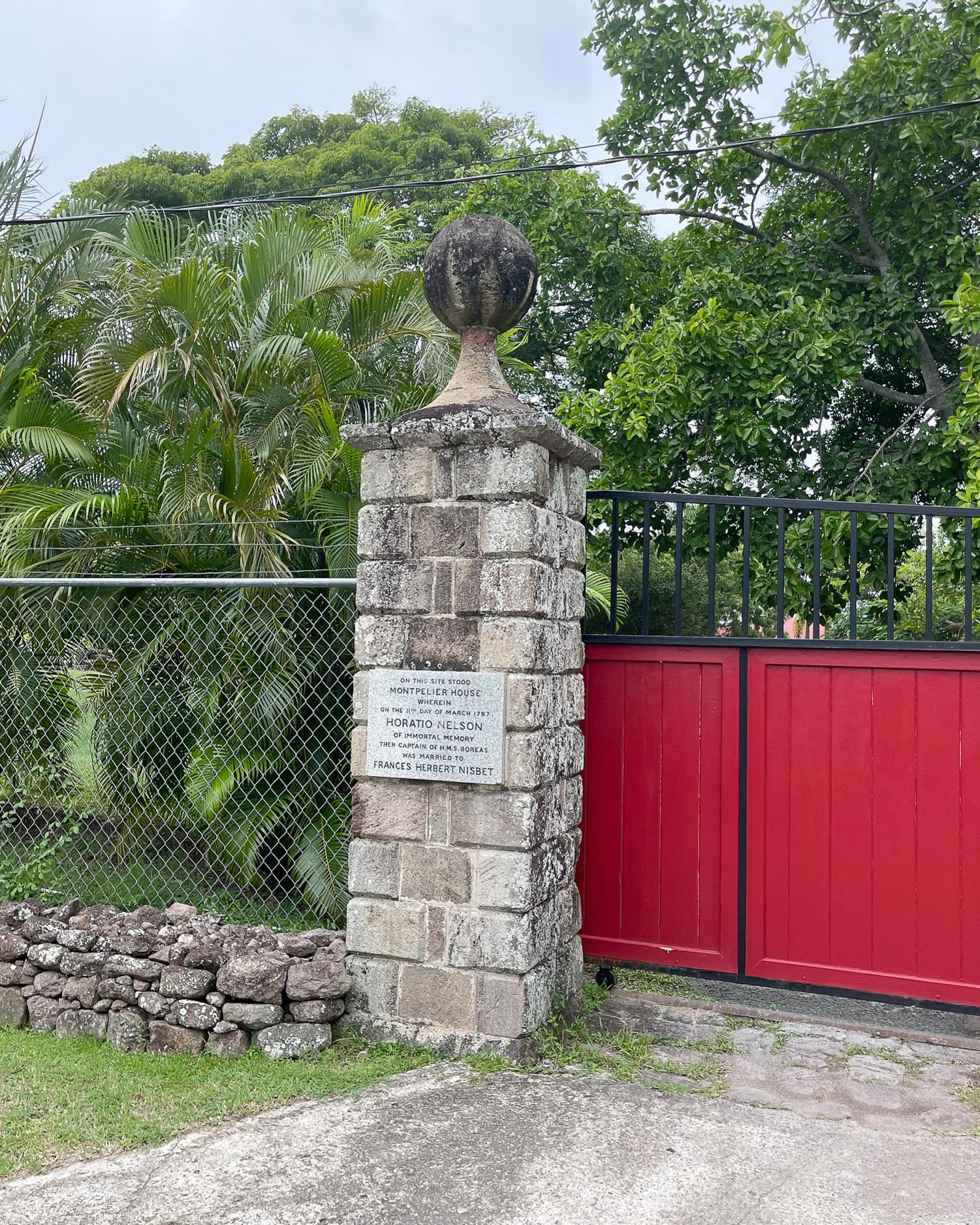 Site of Montpelier Great House Nevis Photo Heatheronhertravels.com