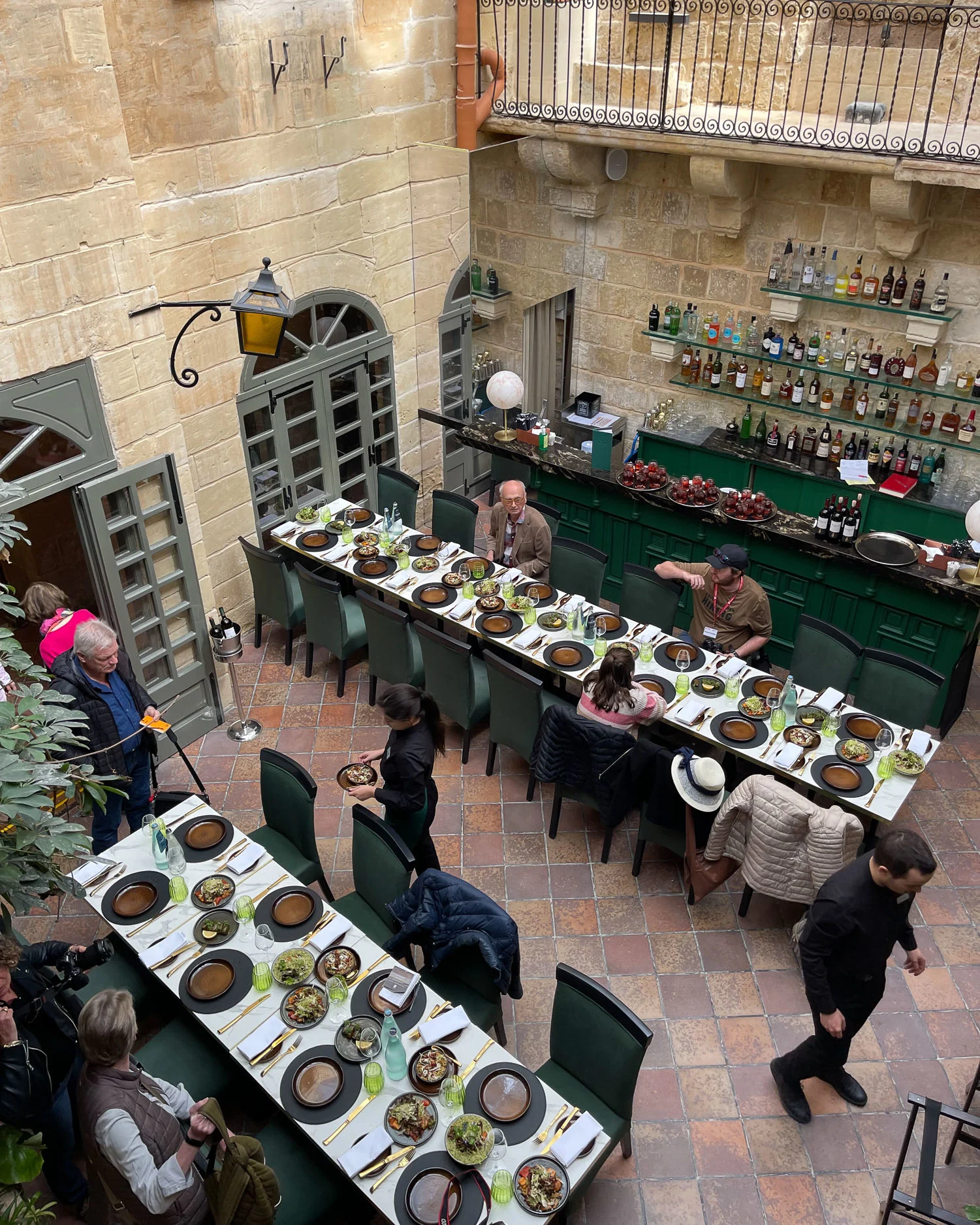 The Medina Restaurant in M'Dina Malta Photo Heatheronhertravels.com