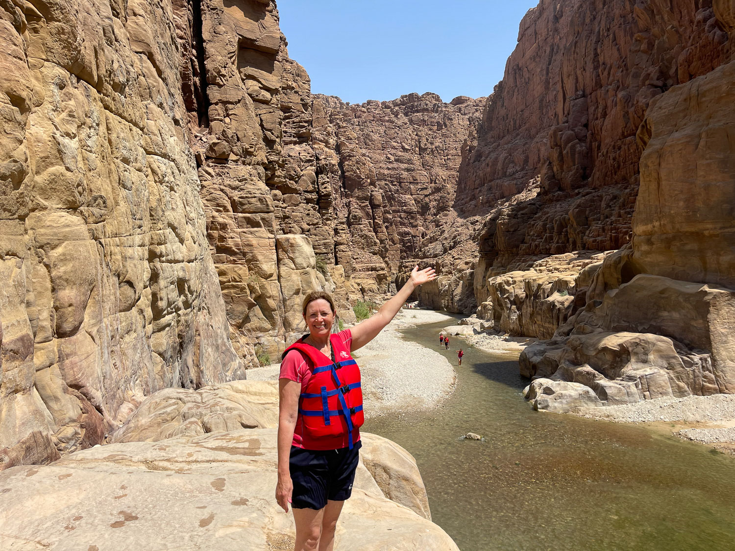 Wadi Mujib in Jordan Photo Heatheronhertravels.com