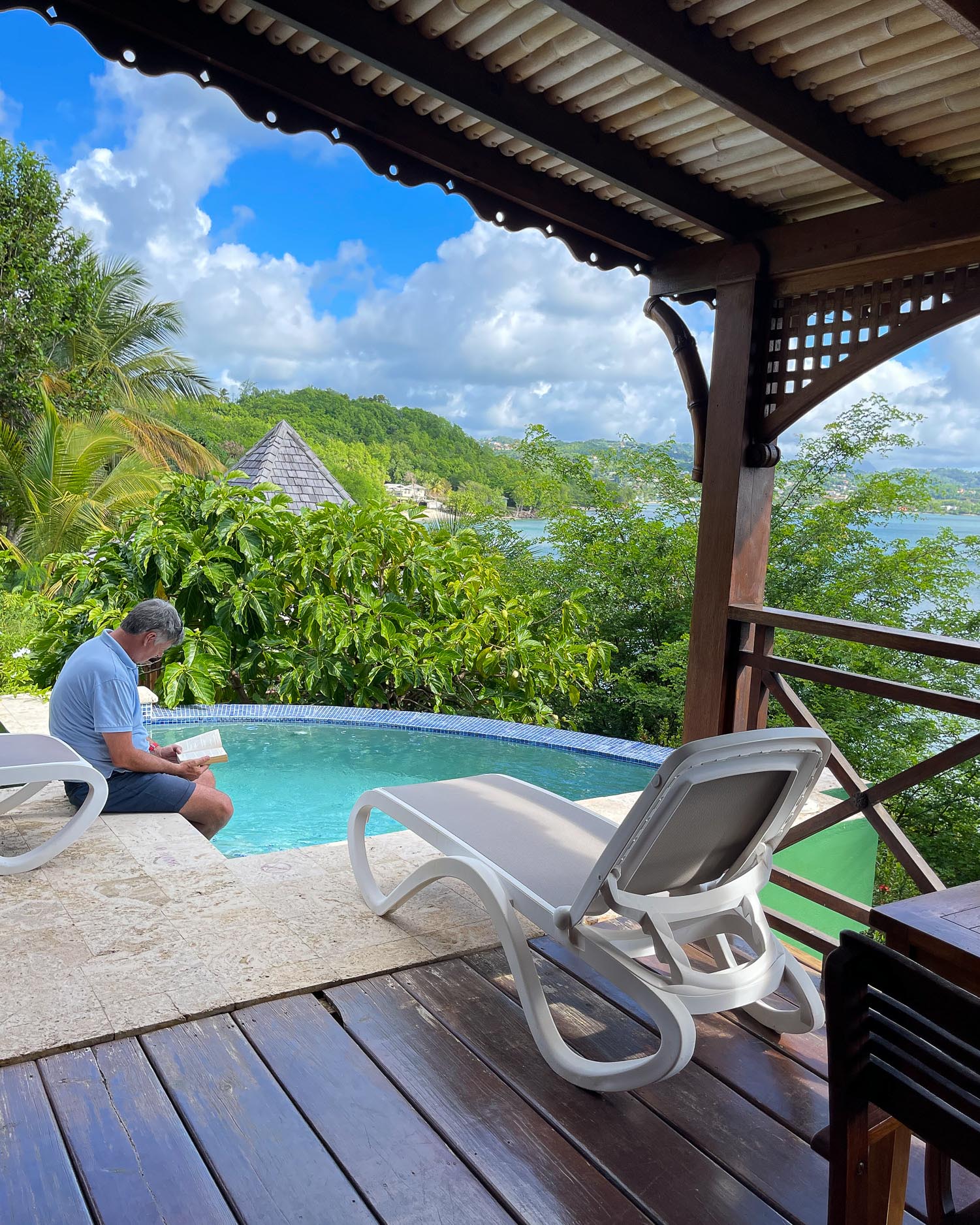 Waters edge cottage at Calabash Cove Saint Lucia Photo Heatheron