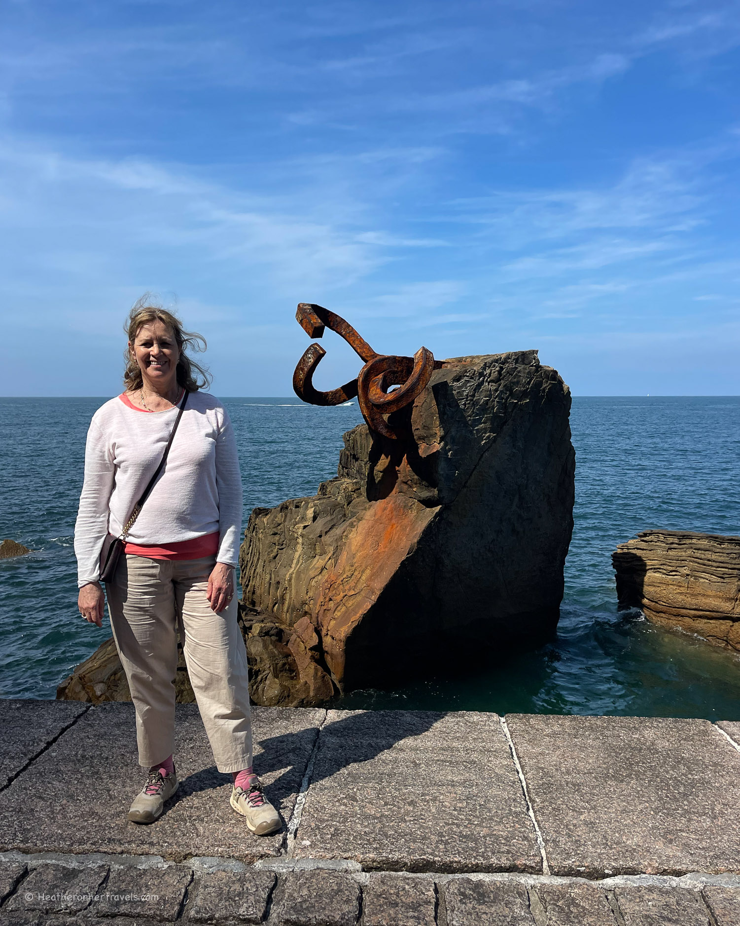 Comb of the Wind _ San Sebastian _ Donostia Basque Spain © Heatheronhertravels.com