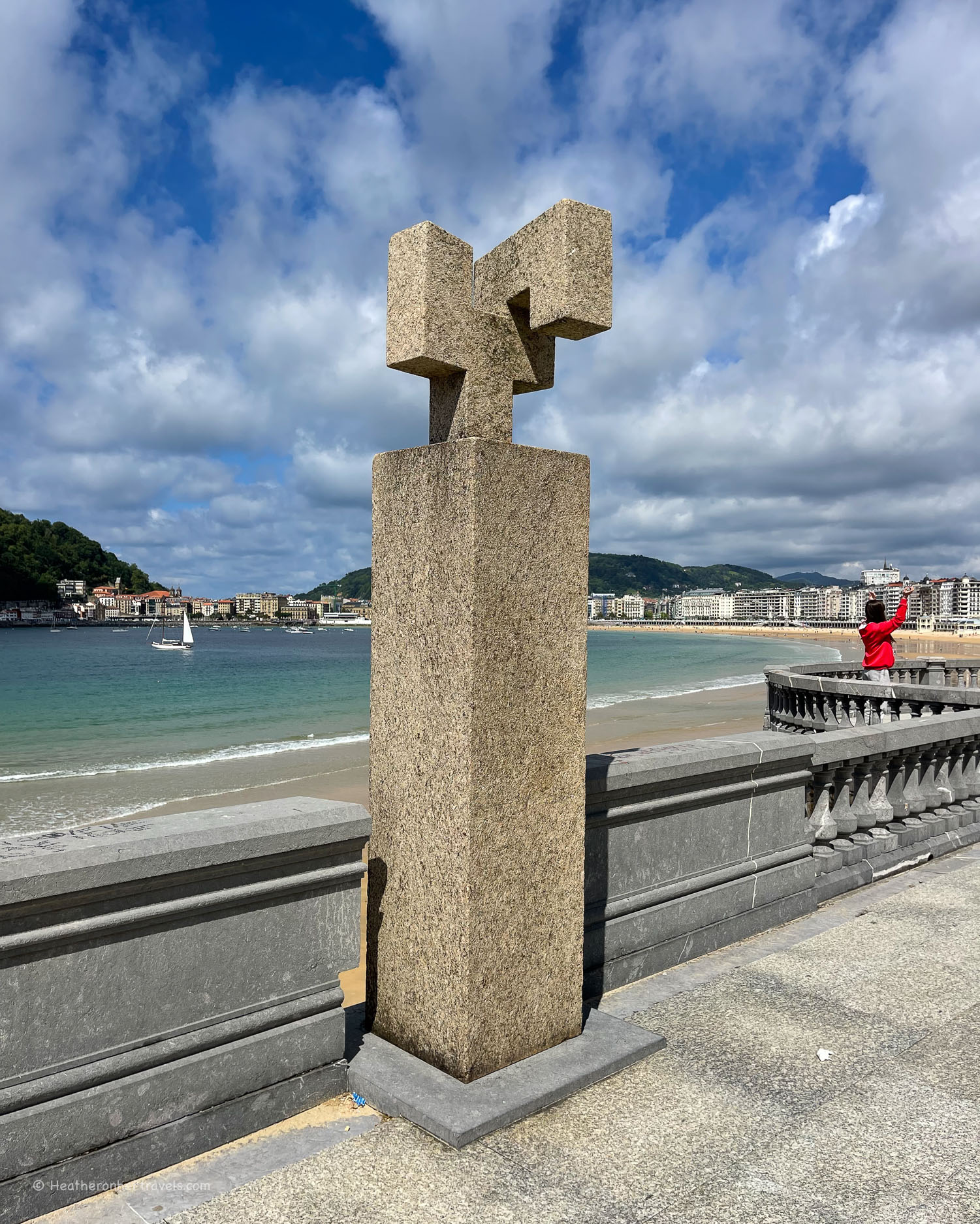 Eduardo Chillida Tribute to Alexander Fleming San Sebastian _ Donostia Basque Spain © Heatheronhertravels.com