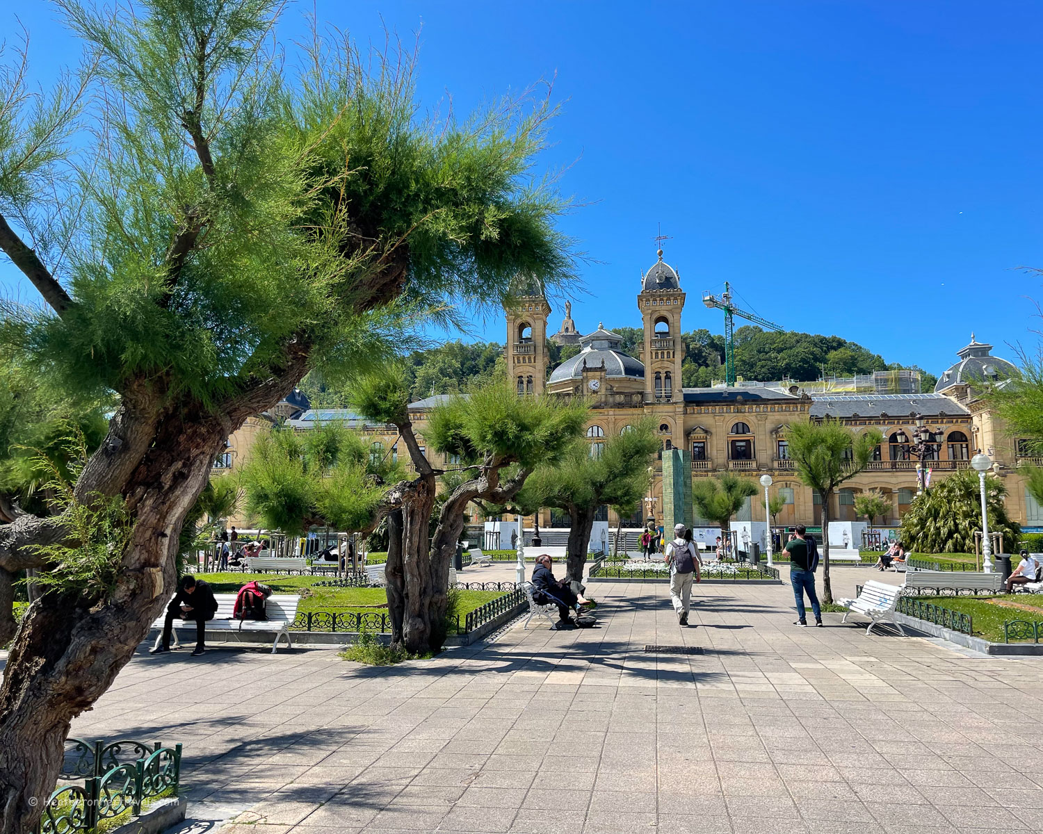 Parque de Alderdi Eder in San Sebastian - Donostia Basque Spain ©Heatheronhertravels.com