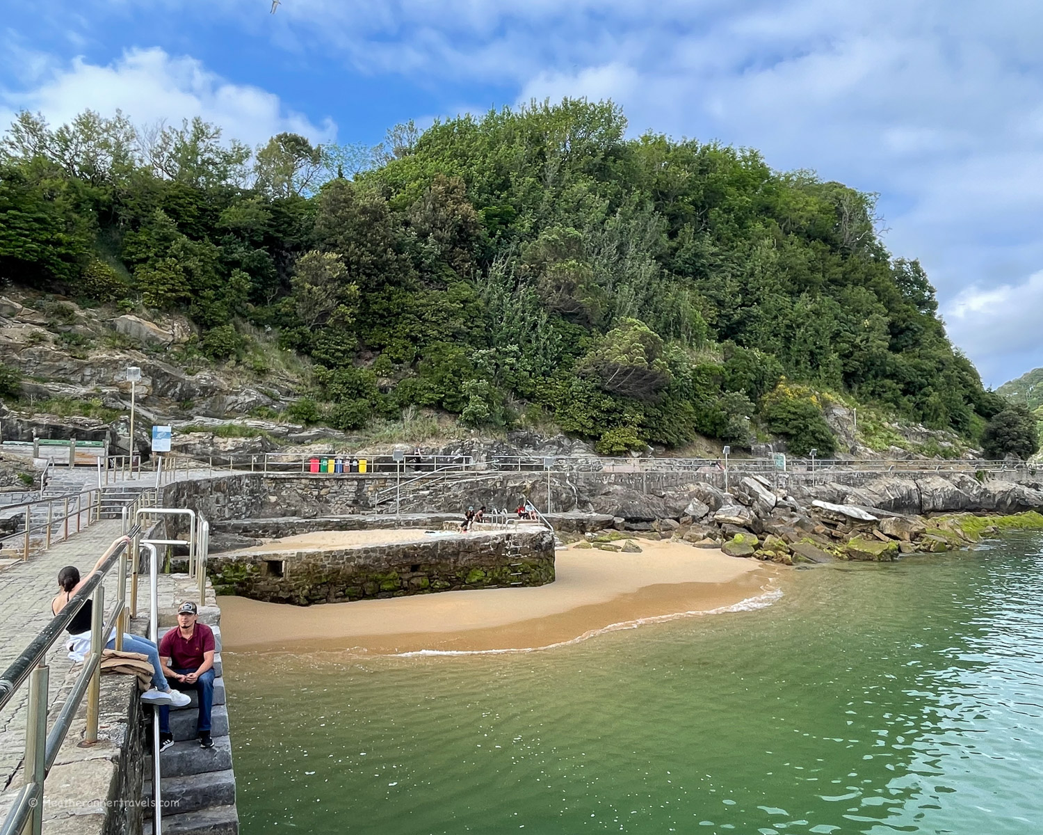 Santa Clara Island San Sebastian _ Donostia Basque Spain © Heatheronhertravels.com