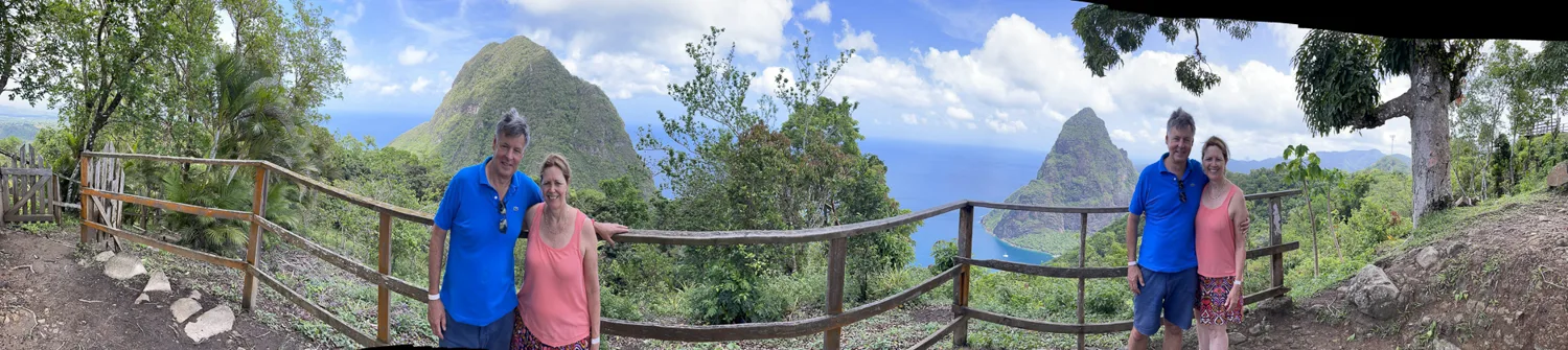 Panorama at Tet Paul Nature Trail