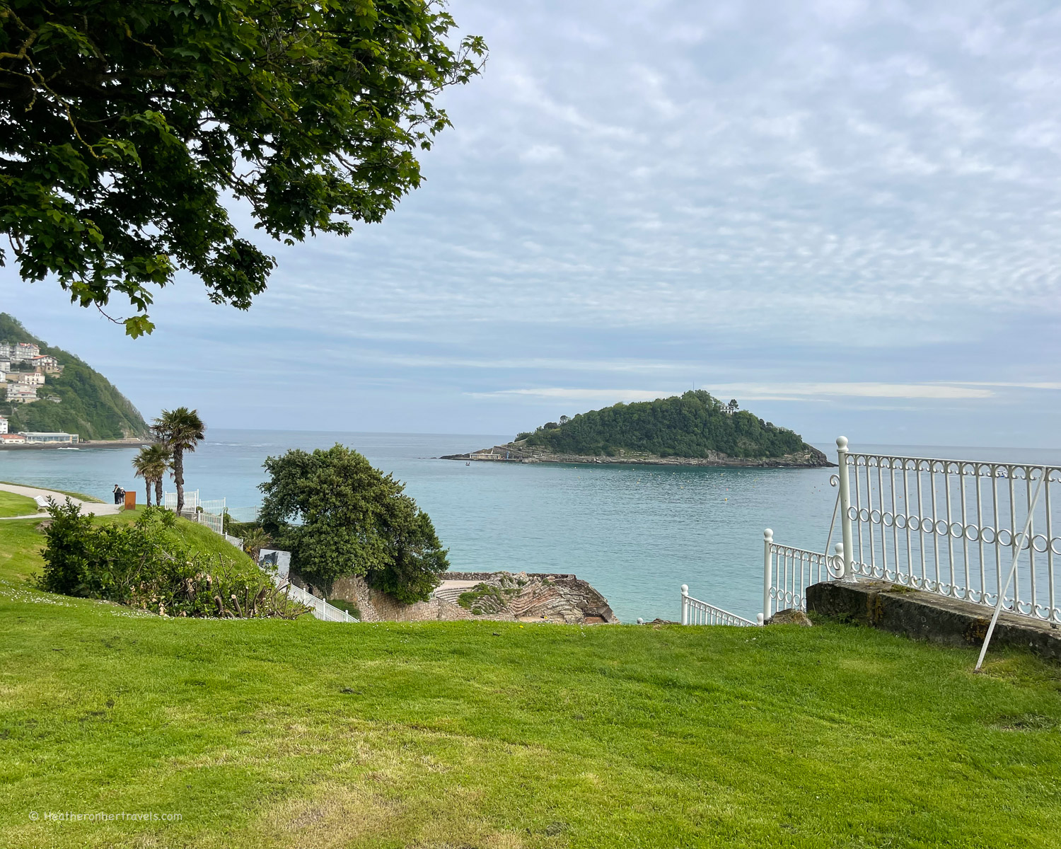 View from Miramar Palace in San Sebastian _ Donostia Basque Spain © Heatheronhertravels.com