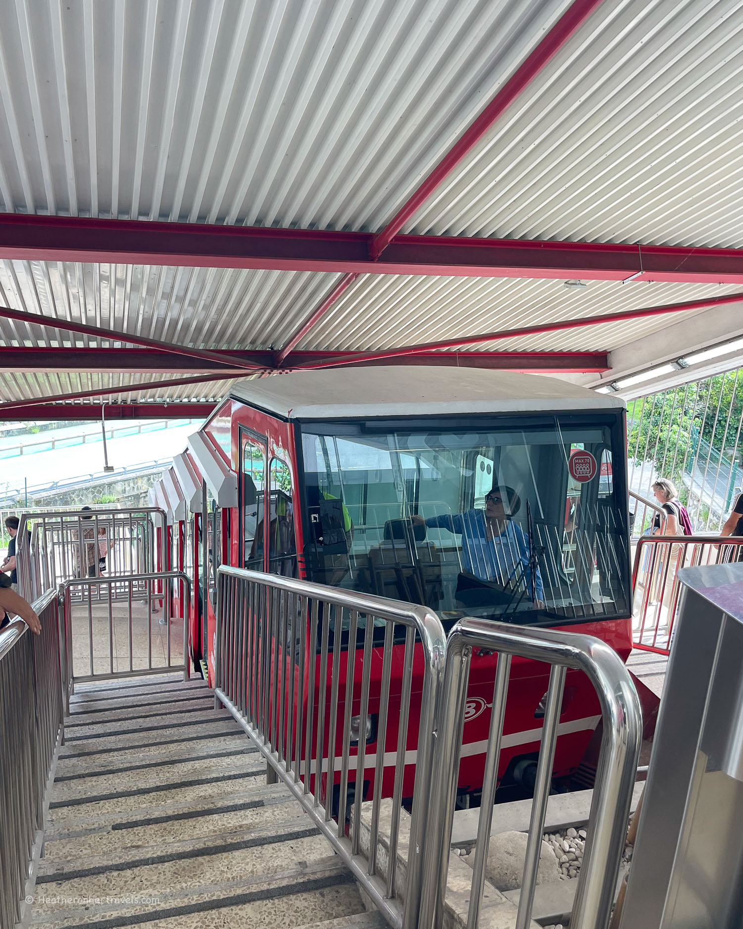 Funicular in Bilbao Spain © Heatheronhertravels.com