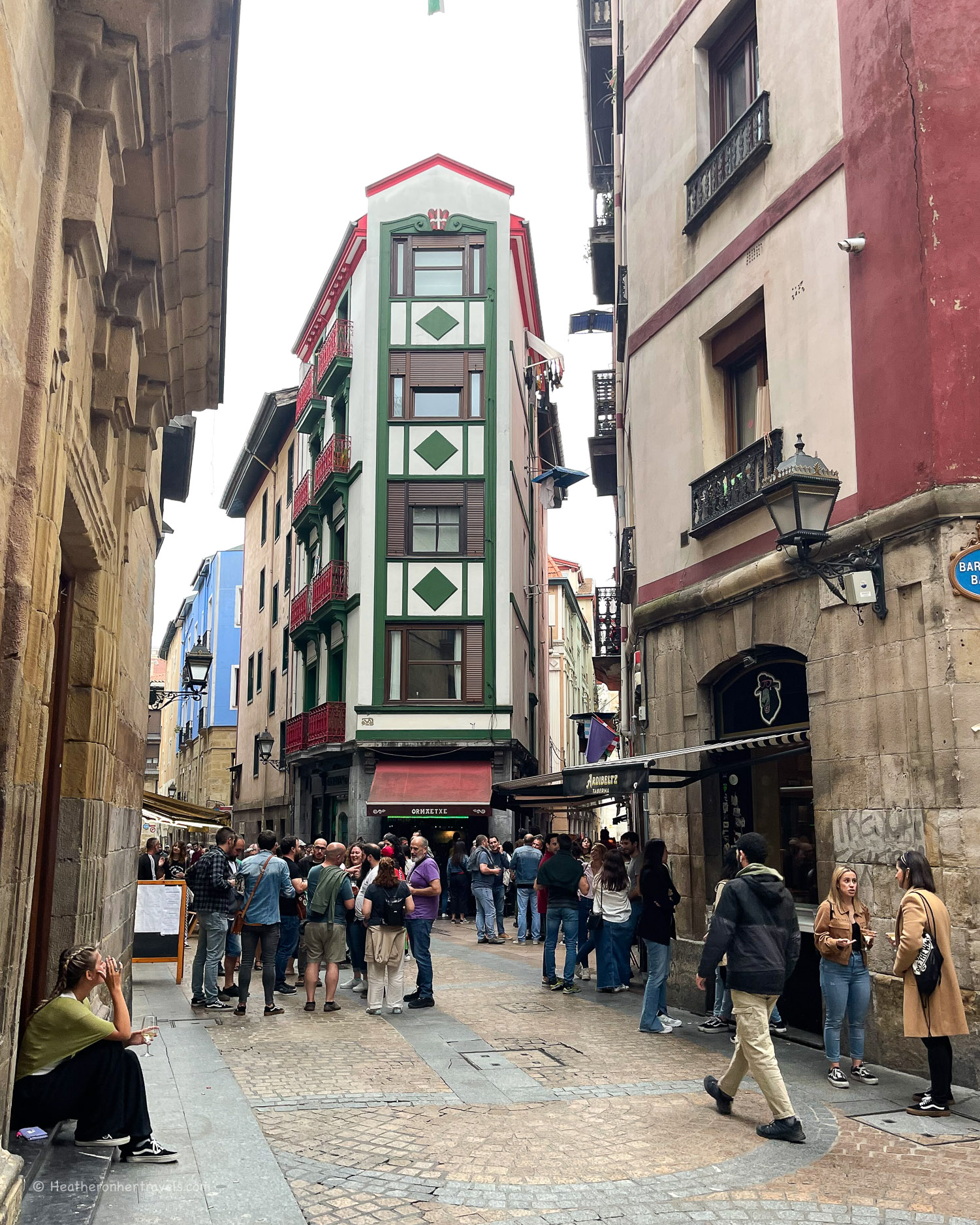 Las Siete Calles in Bilbao Spain © Heatheronhertravels.com