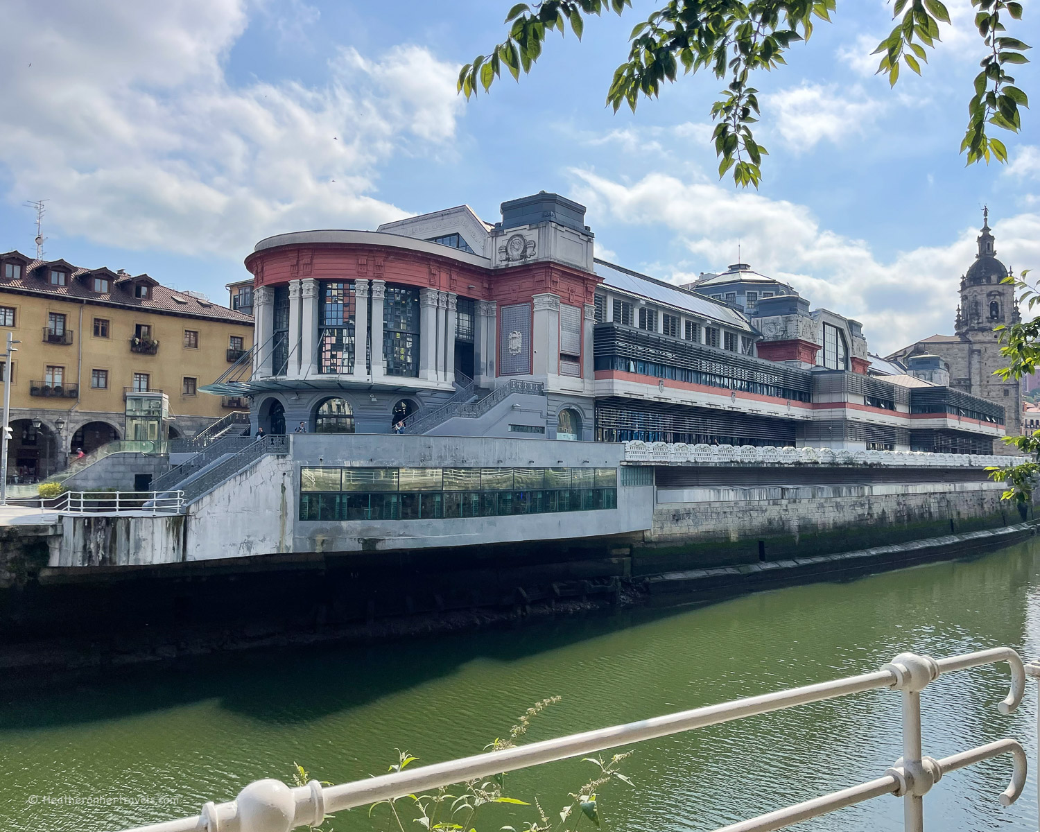 Mercado de la Ribera in Bilbao Spain © Heatheronhertravels.com