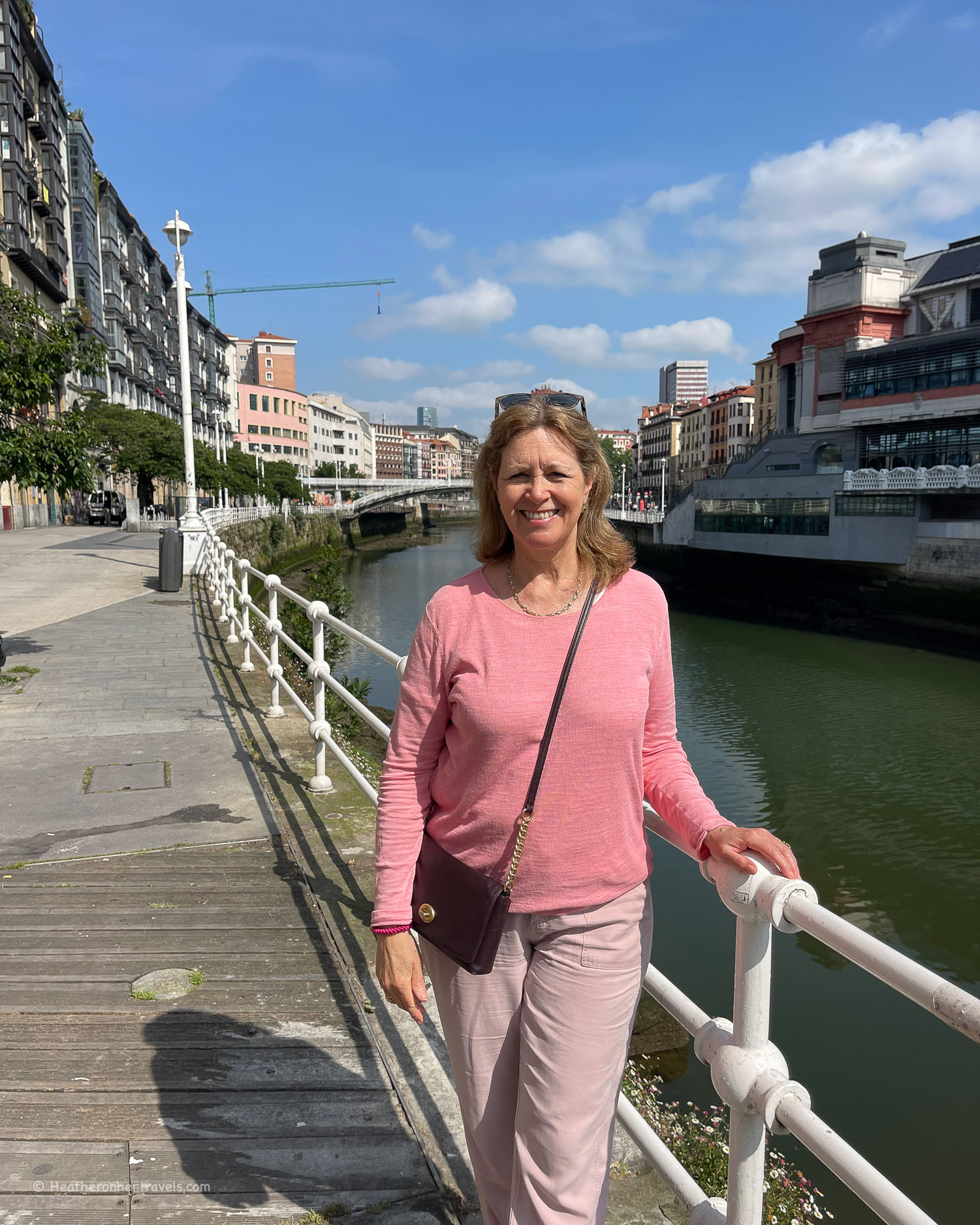 Riverside Walk Bilbao Spain © Heatheronhertravels.com