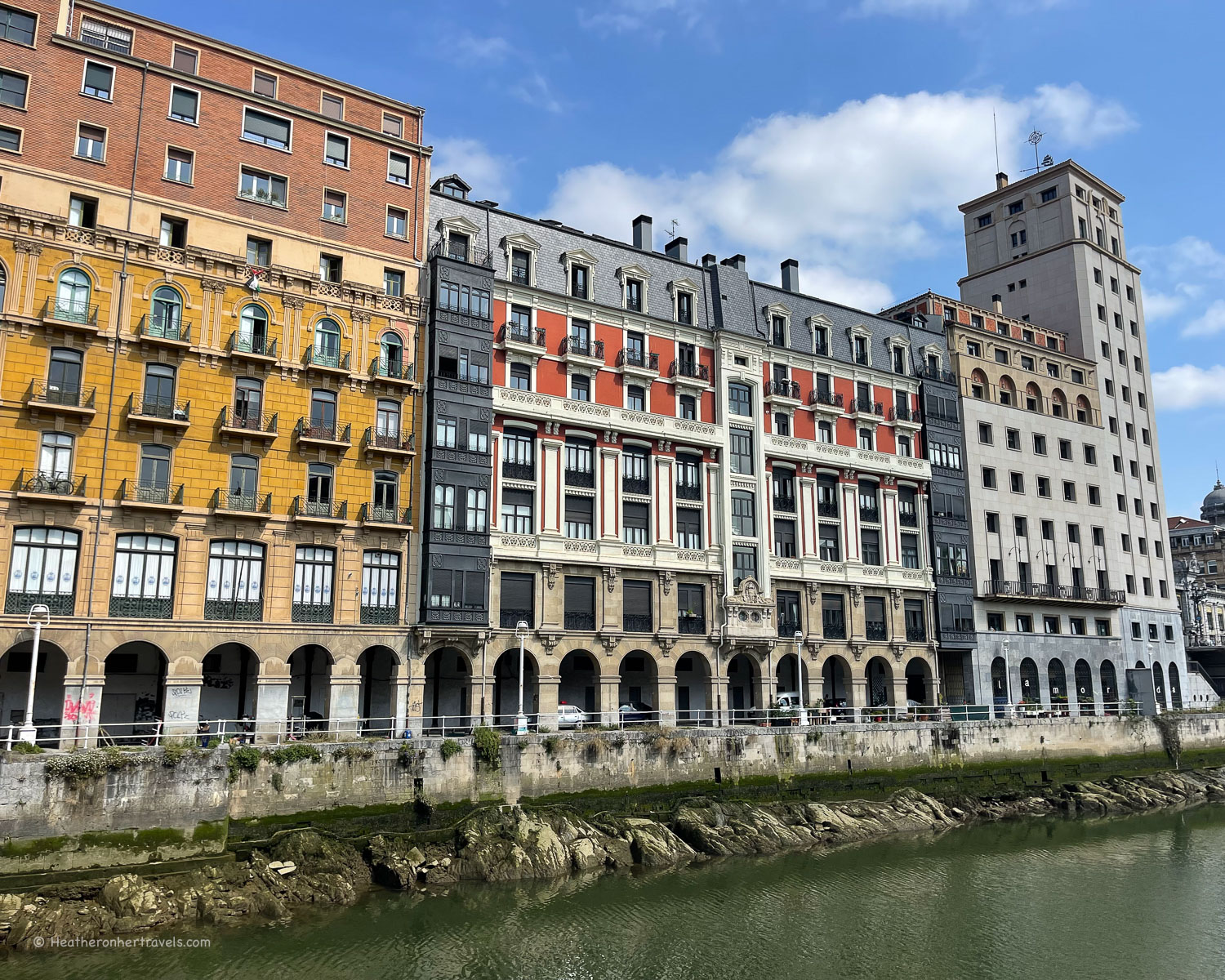 Riverside Walk Bilbao Spain © Heatheronhertravels.com