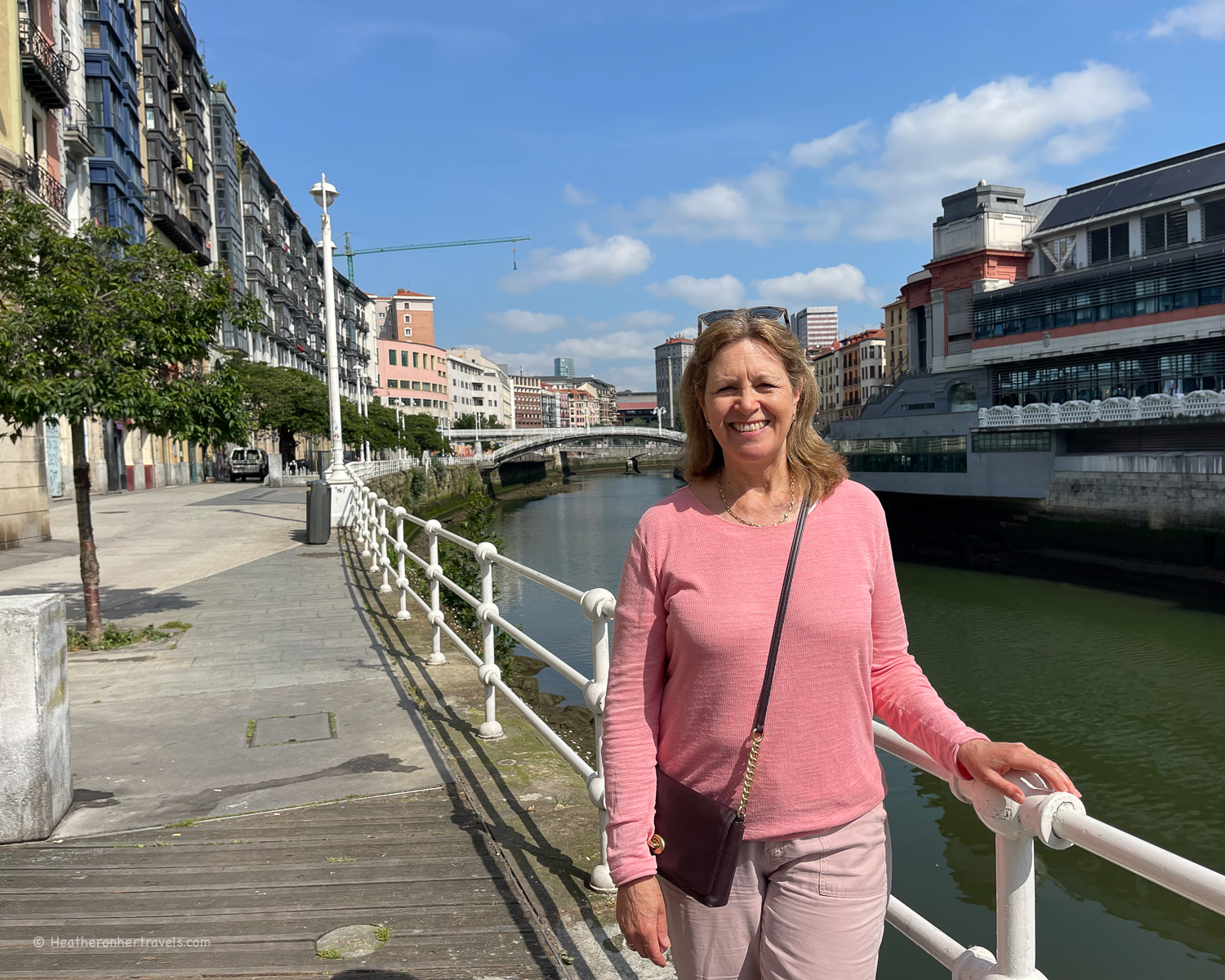 Riverside Walk Bilbao Spain © Heatheronhertravels.com