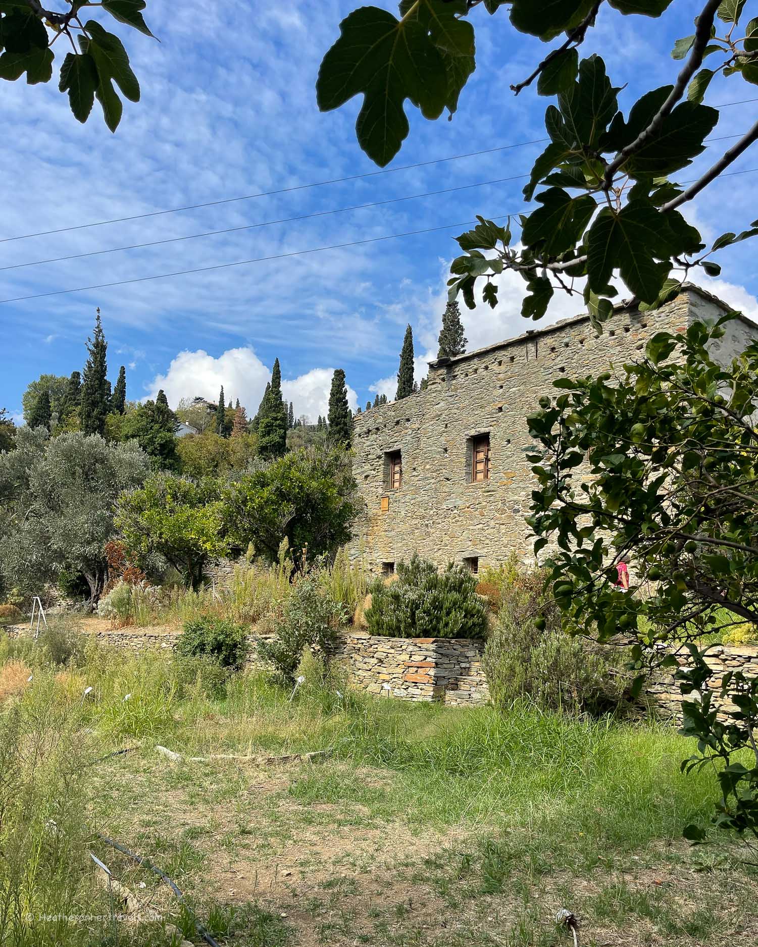 Agadaki Estate Botanical Garden - Hiking in Andros Greece Photo © Heatheronhertravels.com