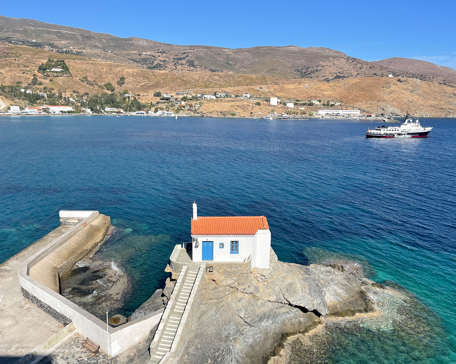 Andros Chora Greece Photo Heatheronhertravels.com