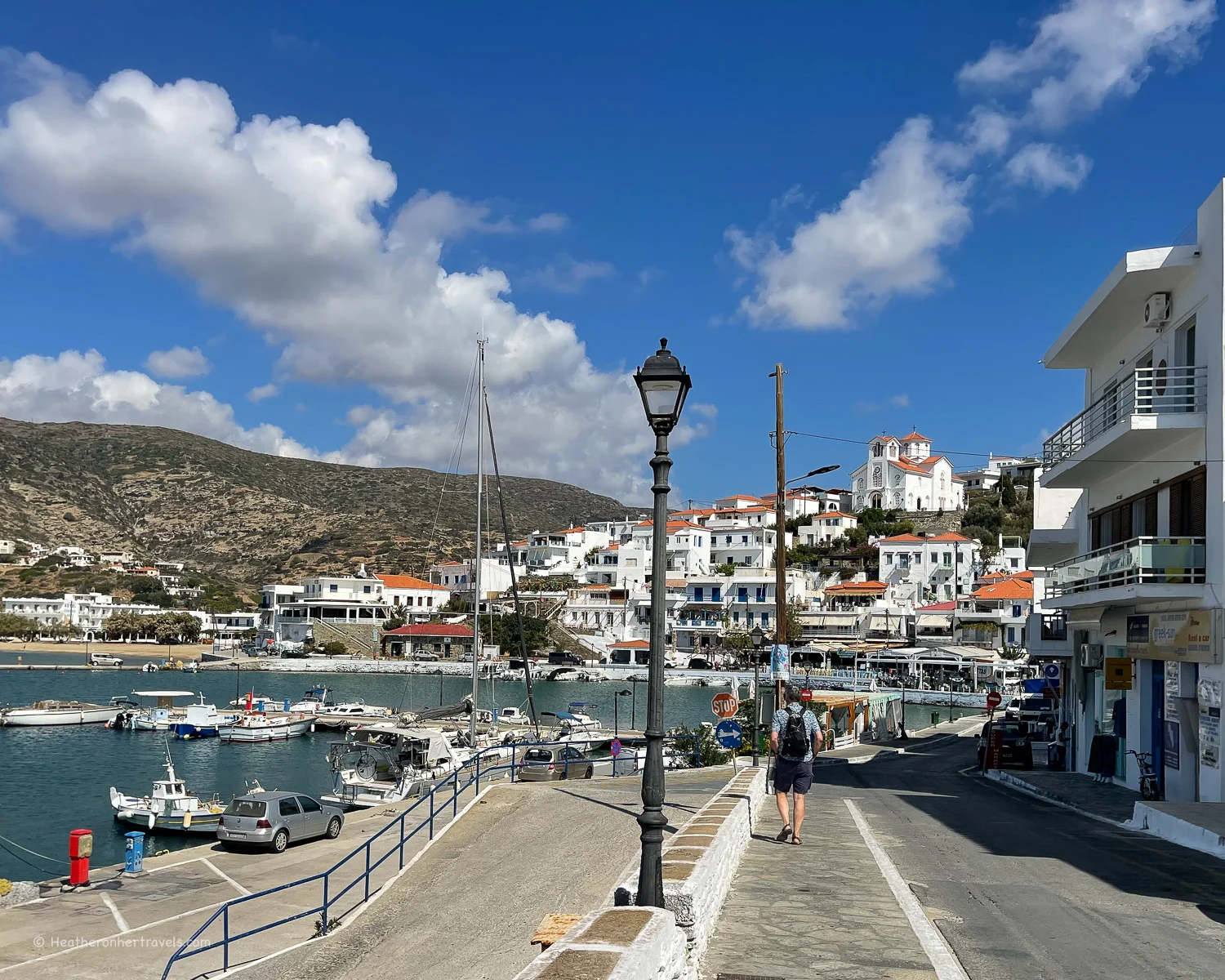 Batsi Andros Greece Photo Heatheronhertravels.com