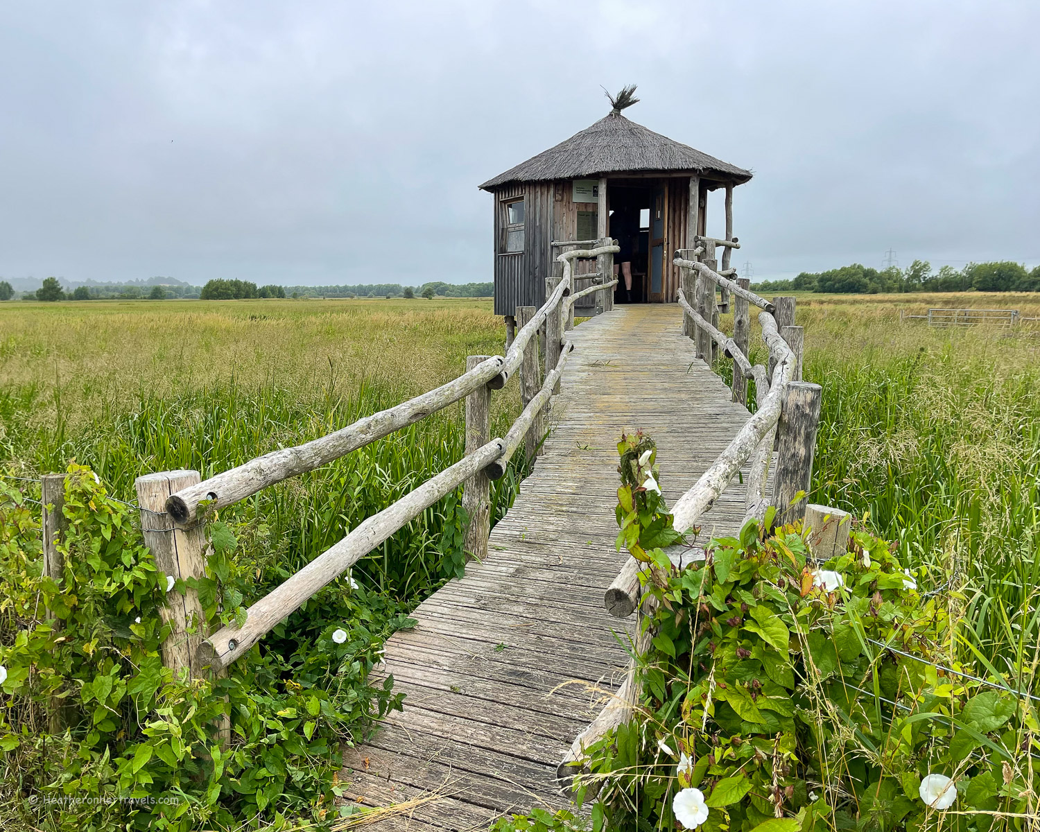 Bird Hide at Chimney Meadows - Thames Path National Trail Photo © Heatheronhertravels.com