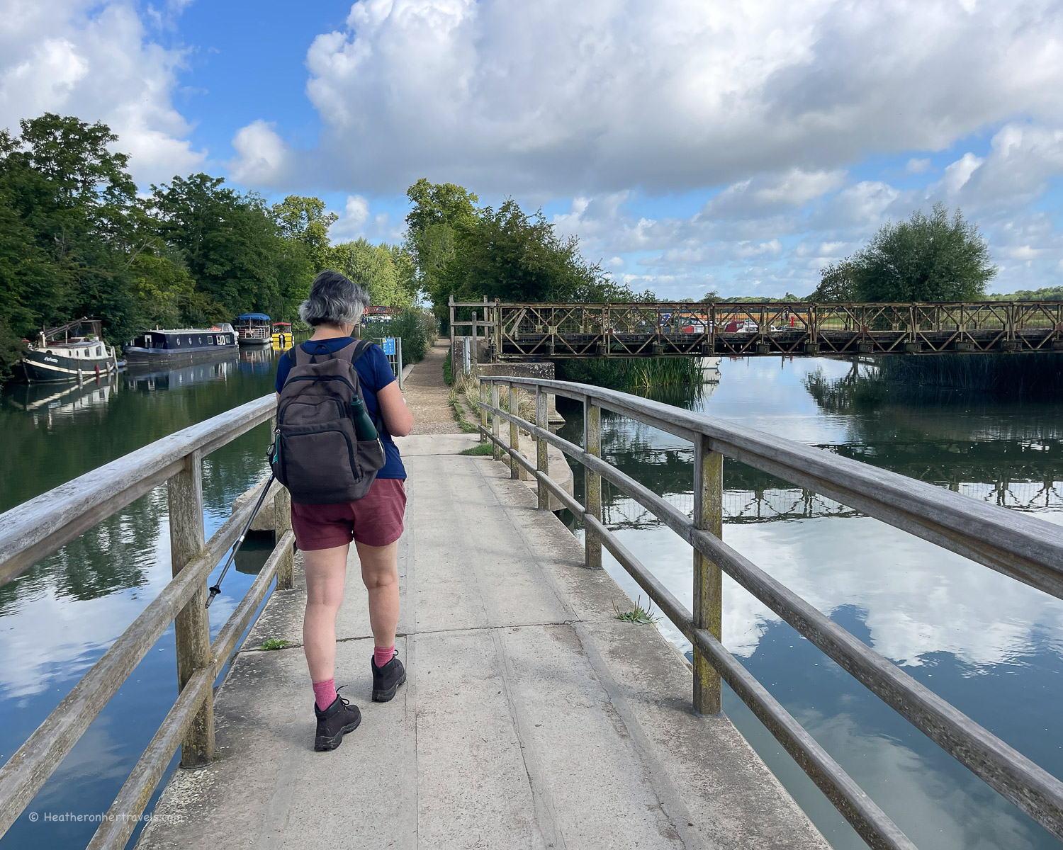 Fiddler's Bridge Oxford - Thames Path National Trail Photo © Heatheronhertravels.com