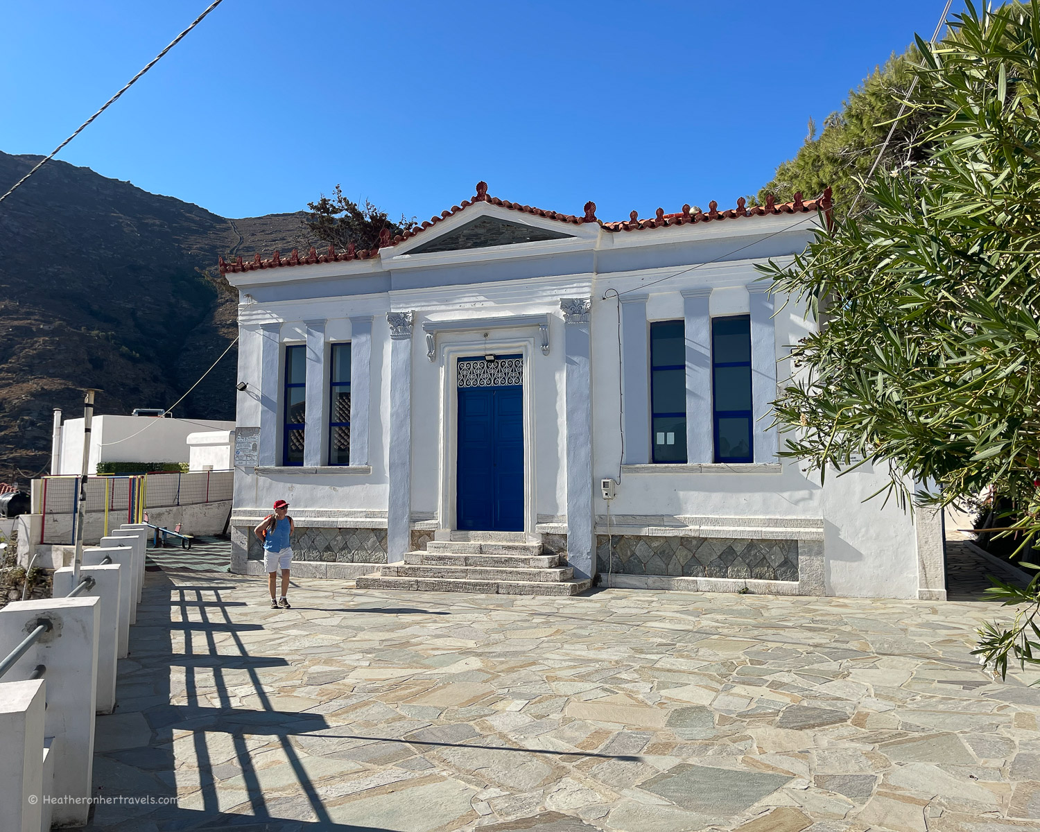 Folk Museum at Syneti village - Hiking in Andros Greece Photo © Heatheronhertravels.com