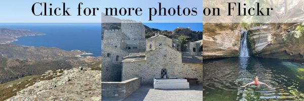 Hiking in Andros Greece Photo Album