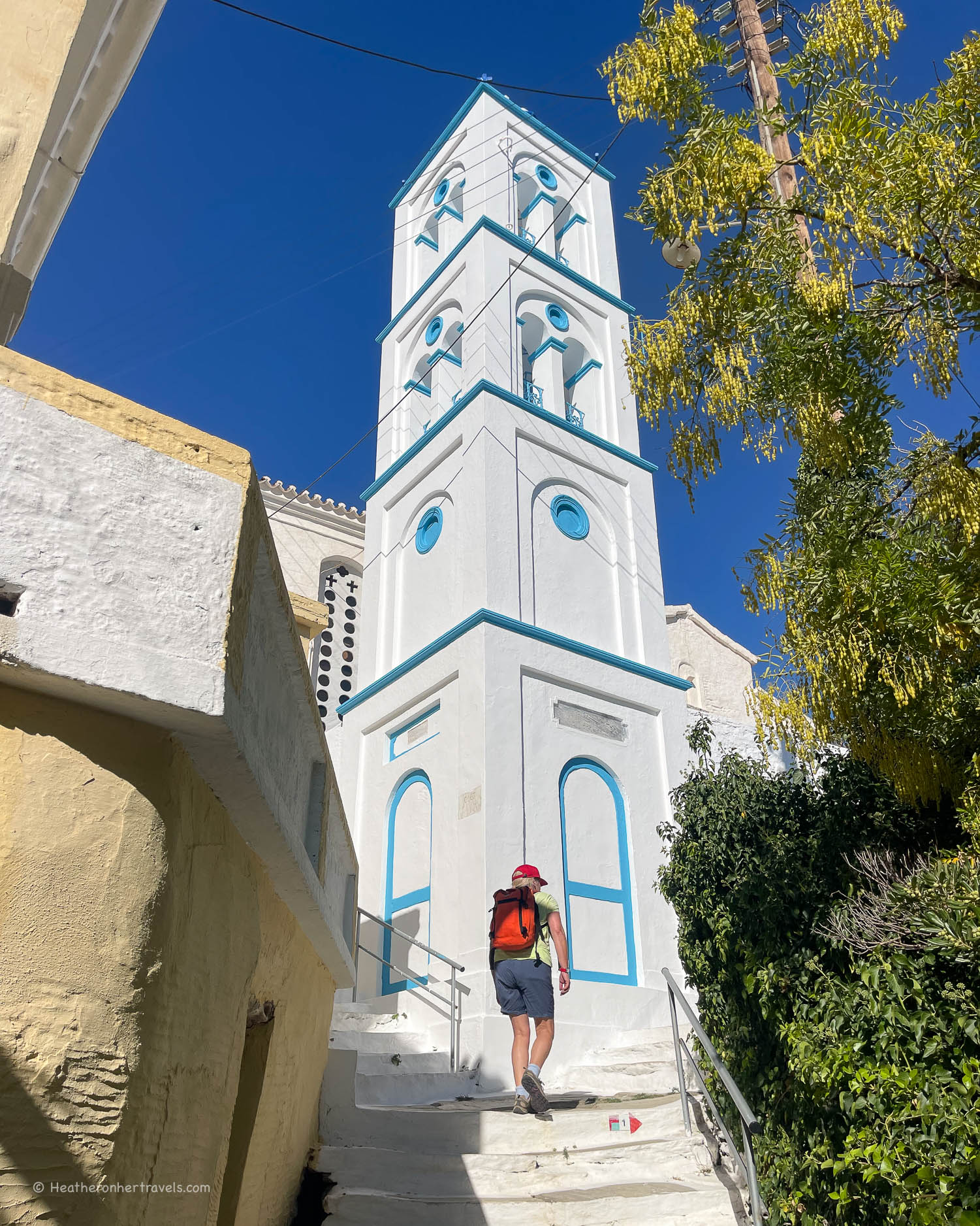 Hiking in Andros Greece Photo Heatheronhertravels.com