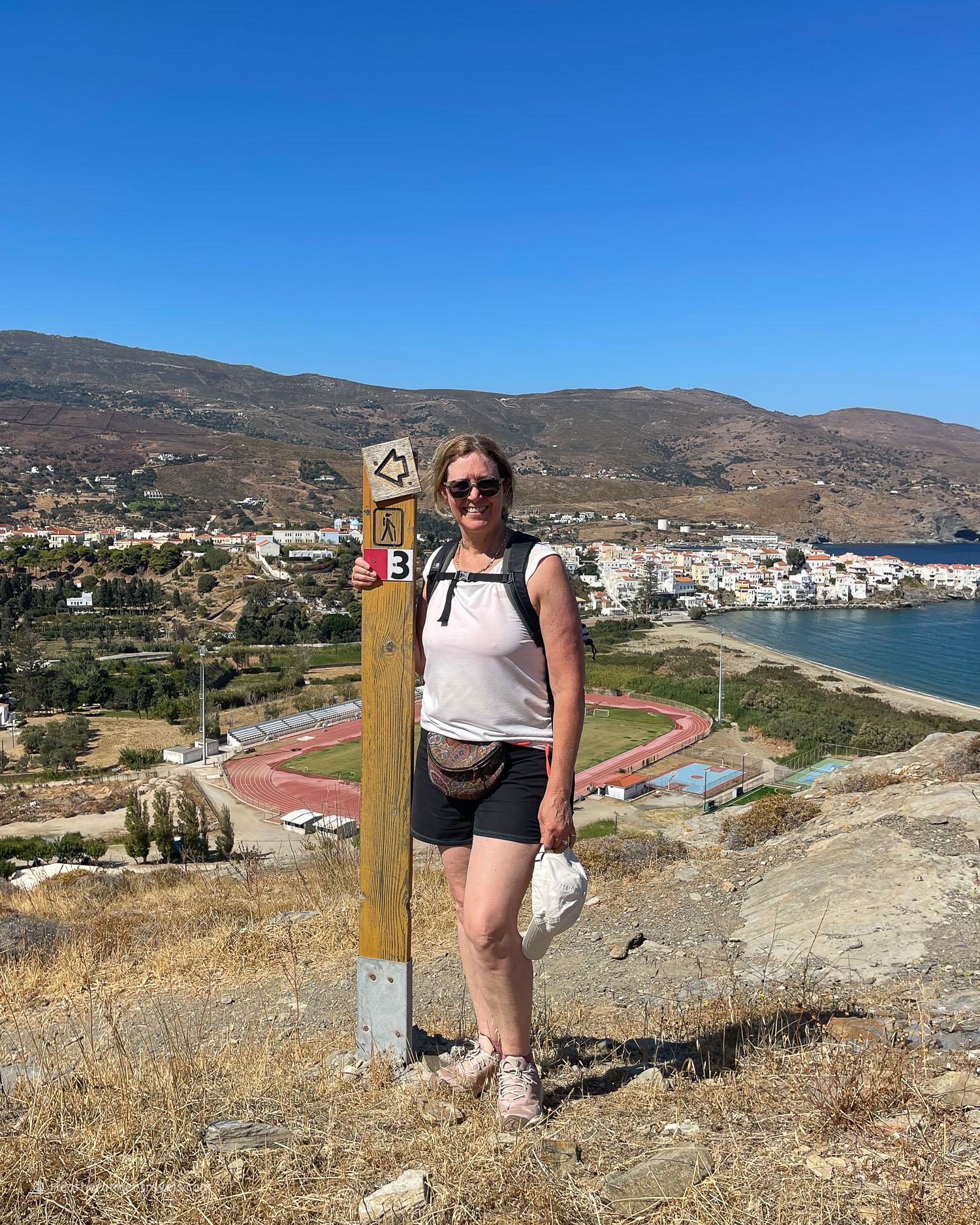 Hiking in Andros Greece - Syneti to Chora - Photo © Heatheronhertravels.com