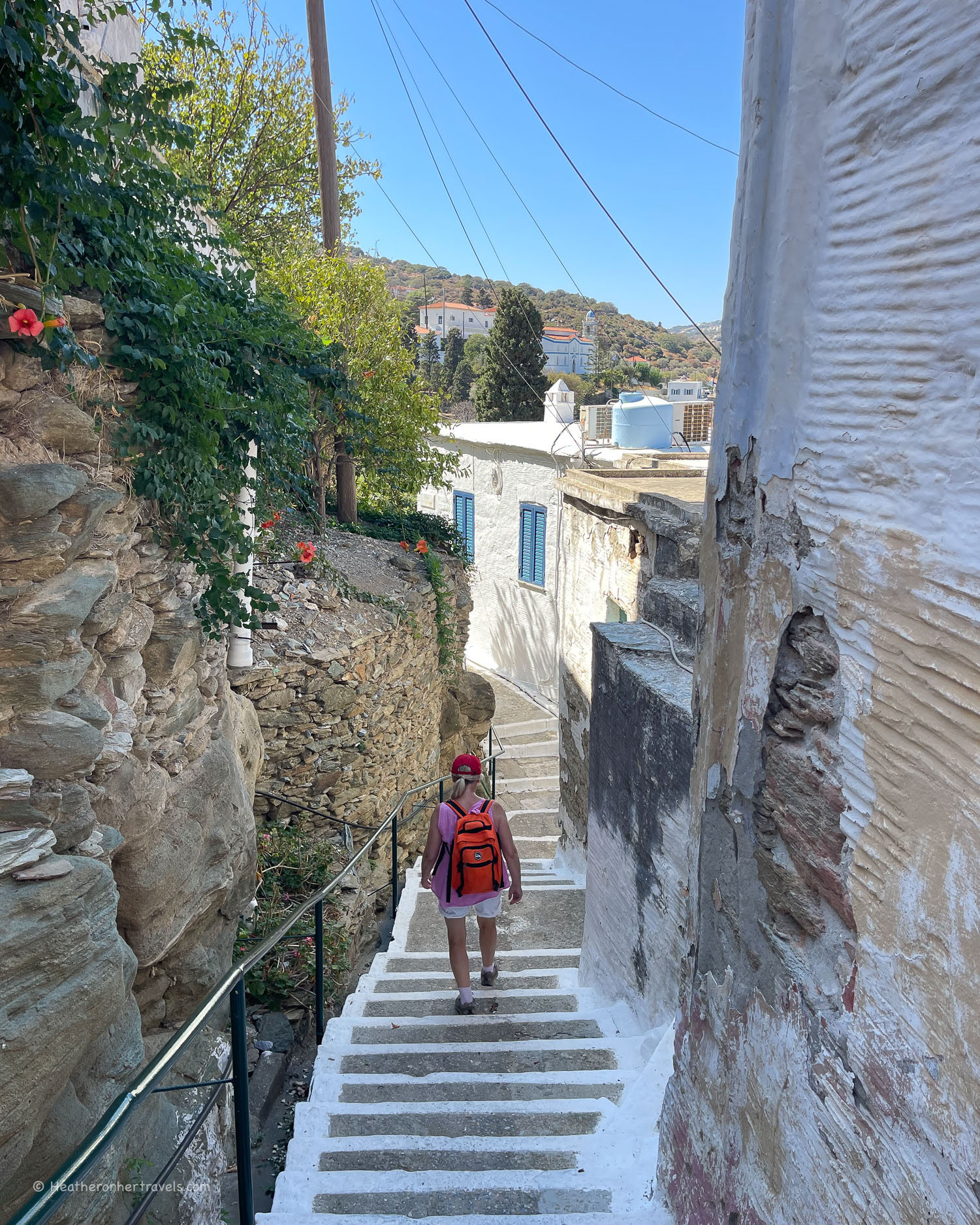 Livadia - Hiking in Andros Greece Photo © Heatheronhertravels.com