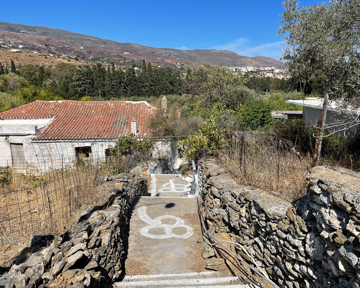 Livadia - Hiking in Andros Greece Photo © Heatheronhertravels.com