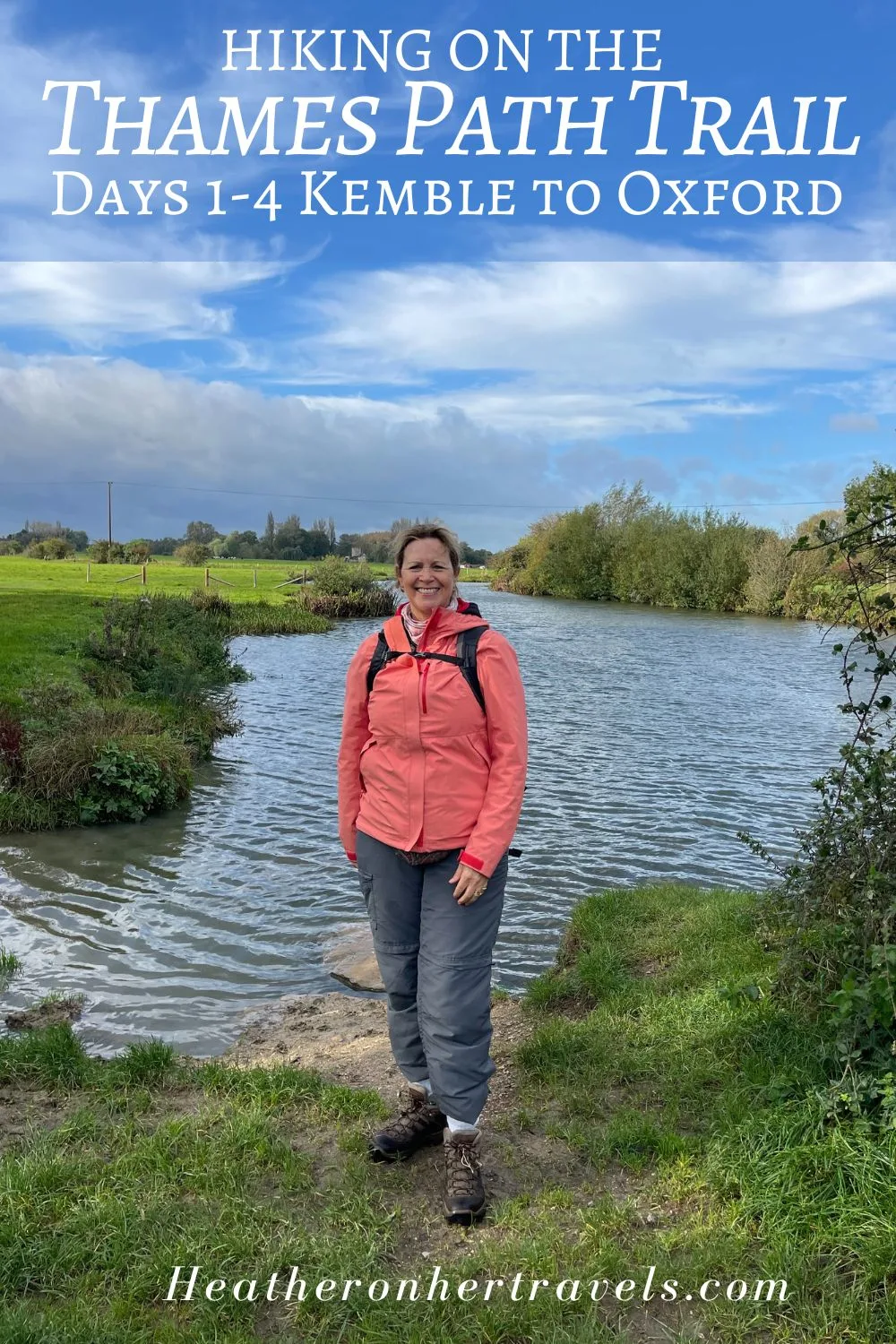 Thames Path National Trail Days 1-4 Kemble to Oxford © Heatheronhertravels.com