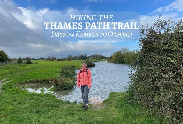 Thames Path National Trail Days 1-4 Kemble to Oxford © Heatheronhertravels.com