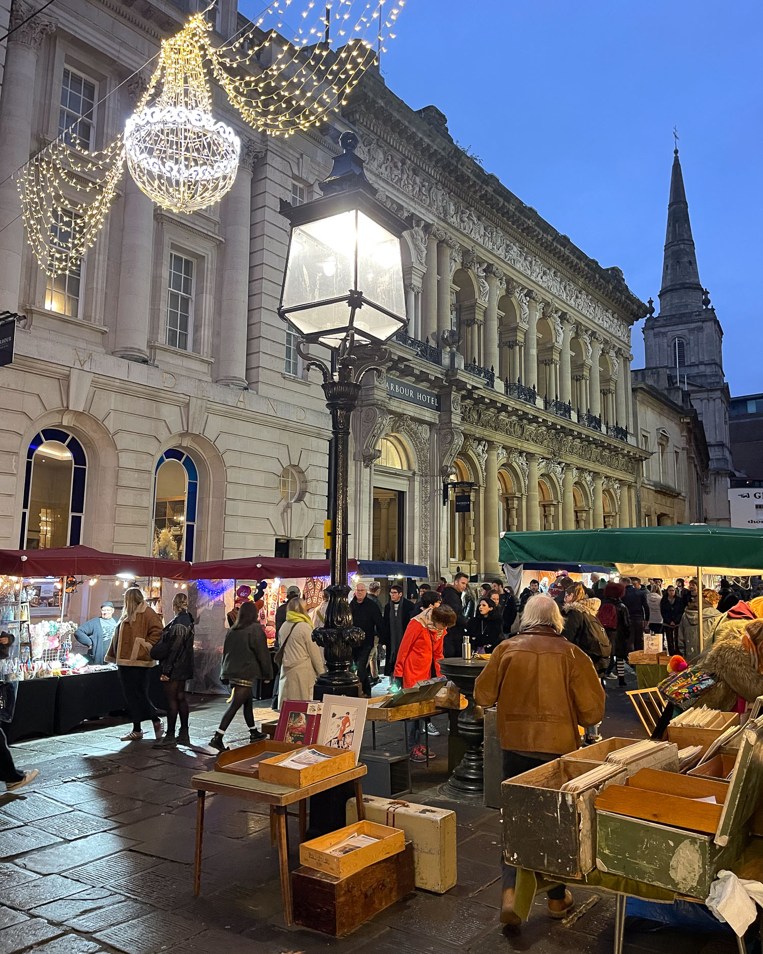 Corn Street Market - Christmas in Bristol Photo © Heatheronhertravels.com