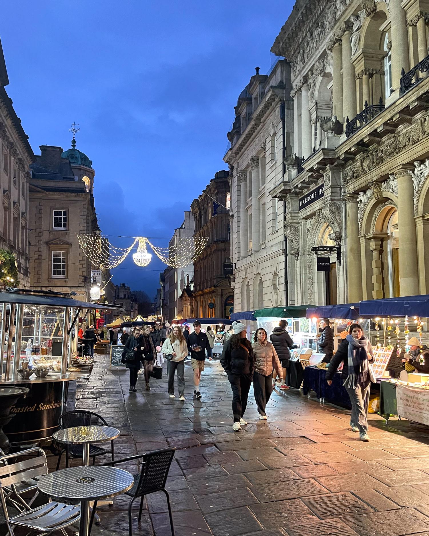 Corn Street Market - Christmas in Bristol Photo © Heatheronhertravels.com