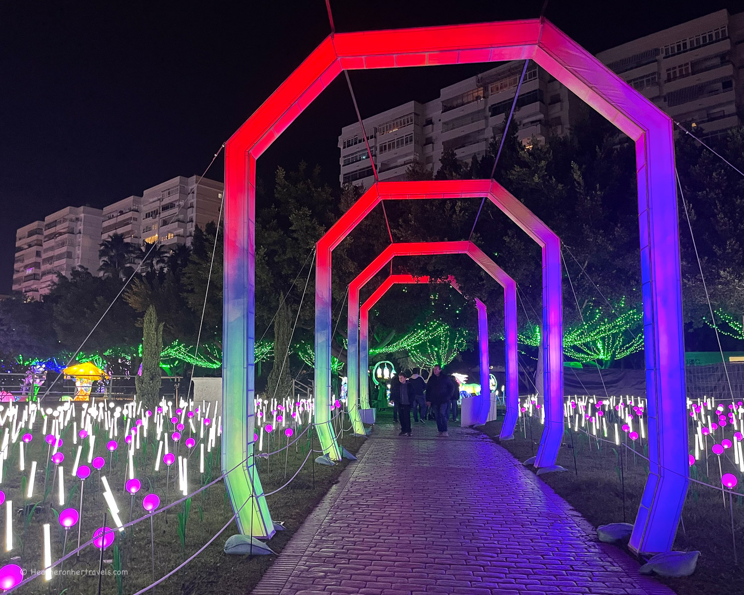 Chinese Lantern Show in Malaga © Heatheronhertravels.com