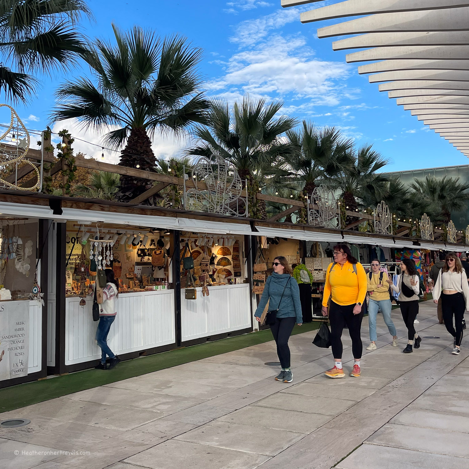 Christmas Market Malaga © Heatheronhertravels.com