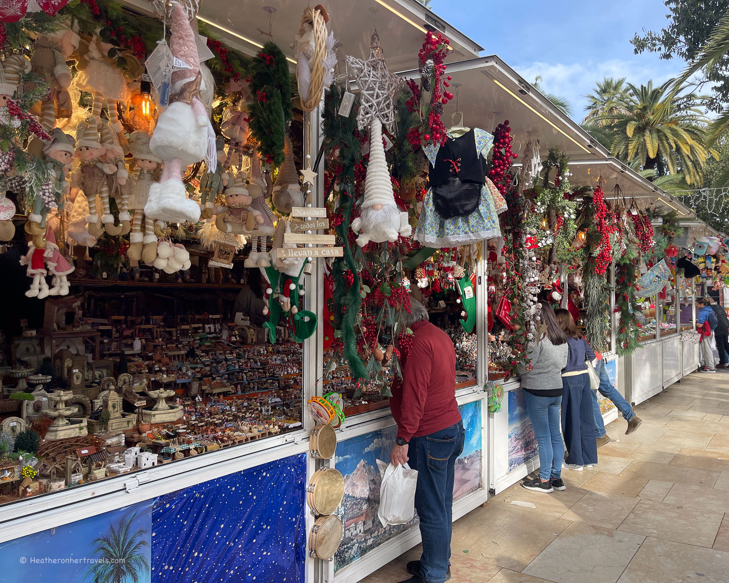 Christmas Market Malaga © Heatheronhertravels.com