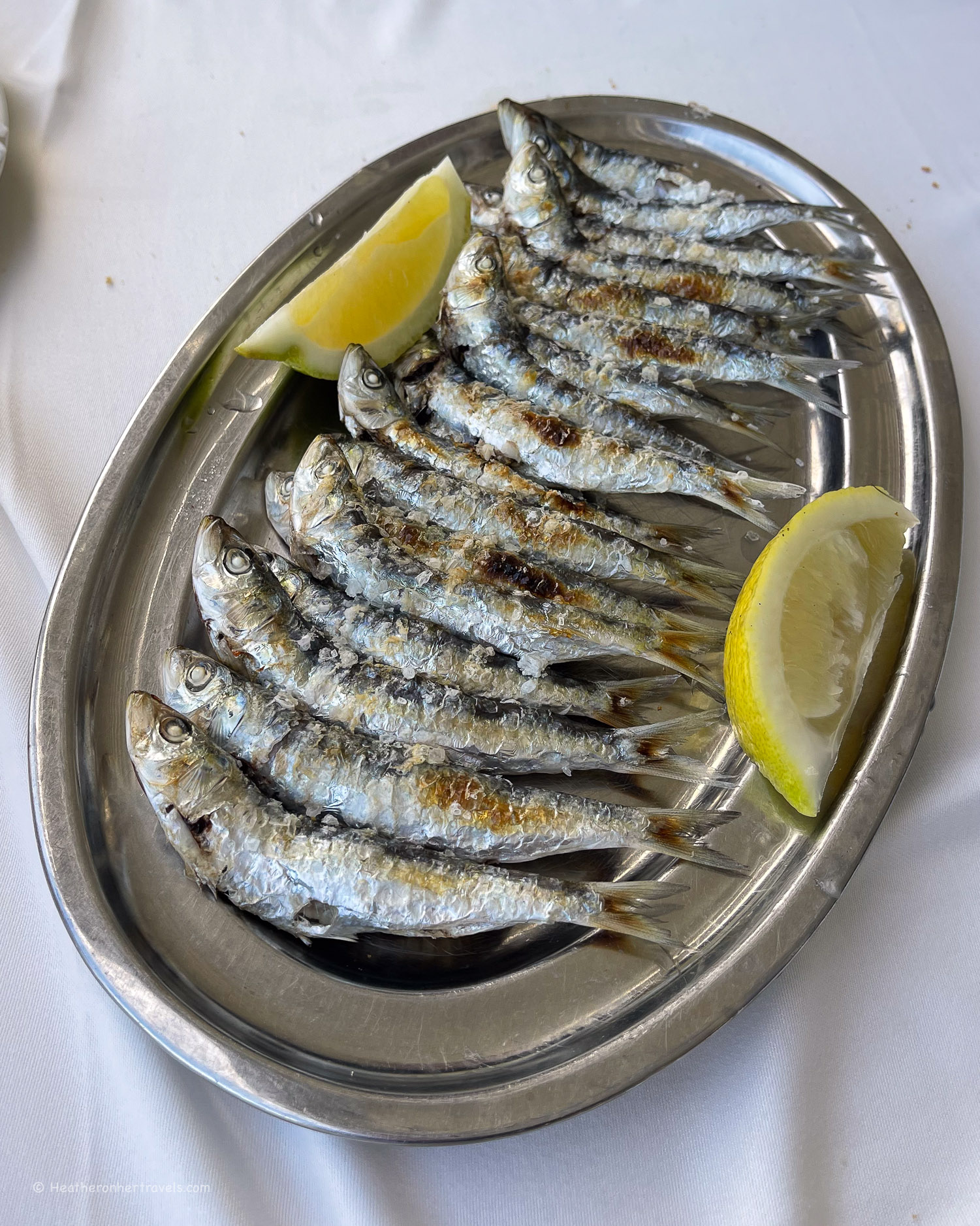 Sardines on the beach in Malaga Spain © Heatheronhertravels.com