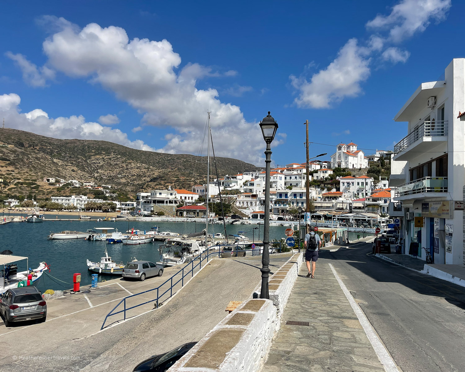 Batsi Andros Greece © Heatheronhertravels.com