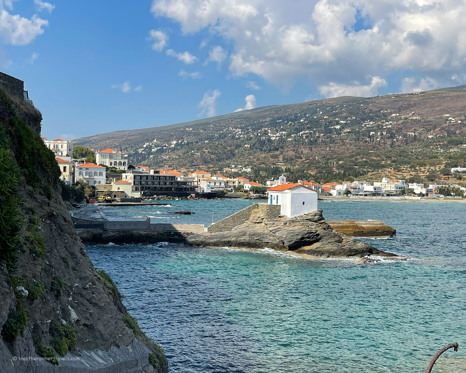 Chora Andros Greece © Heatheronhertravels.com