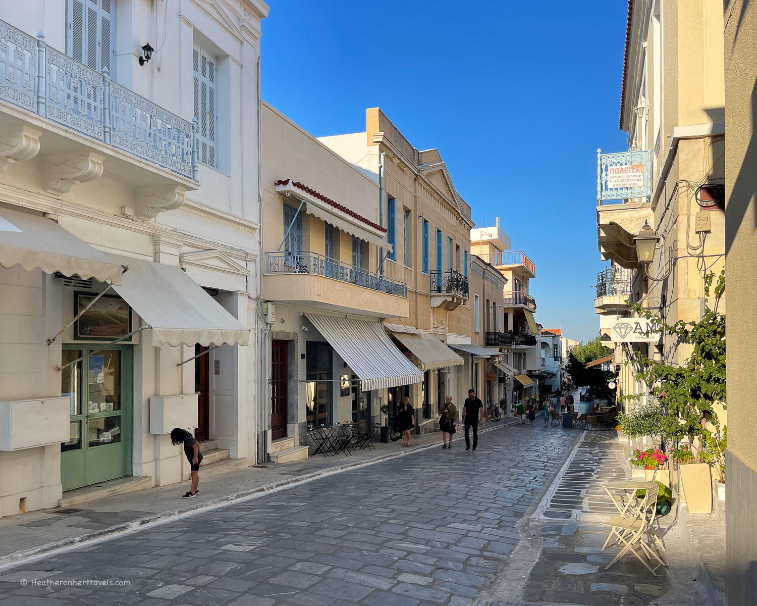 Chora Andros Greece © Heatheronhertravels.com