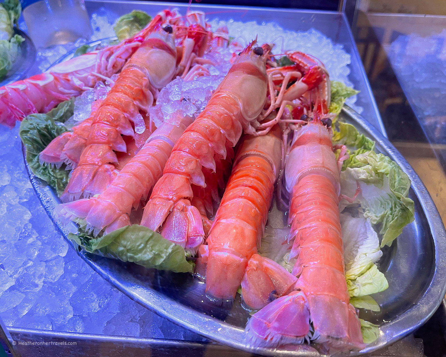 Seafood in Malaga Spain © Heatheronhertravels.com