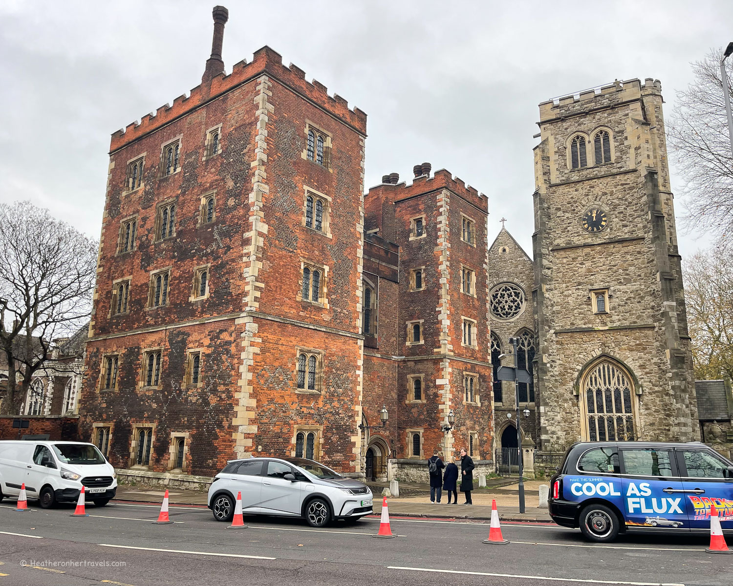 Lambeth Palace on the Thames Path National Trail © Heatheronhertravels.com